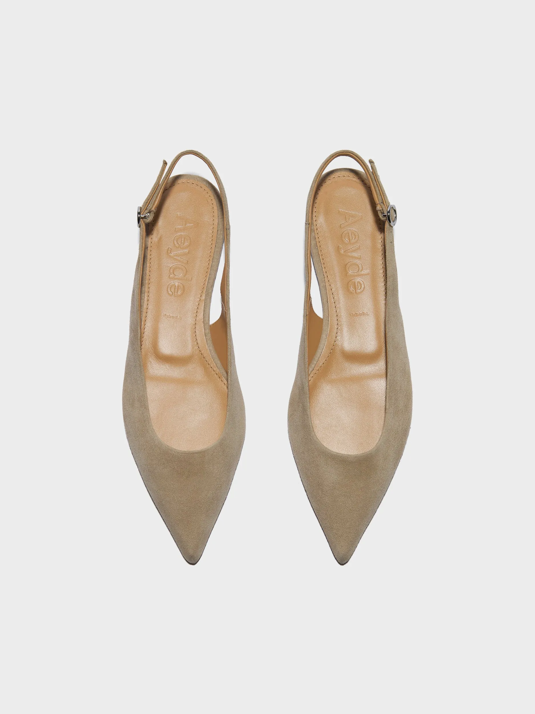 Annora Suede Slingback Flats sold by Aeyde product image thumbnail 5