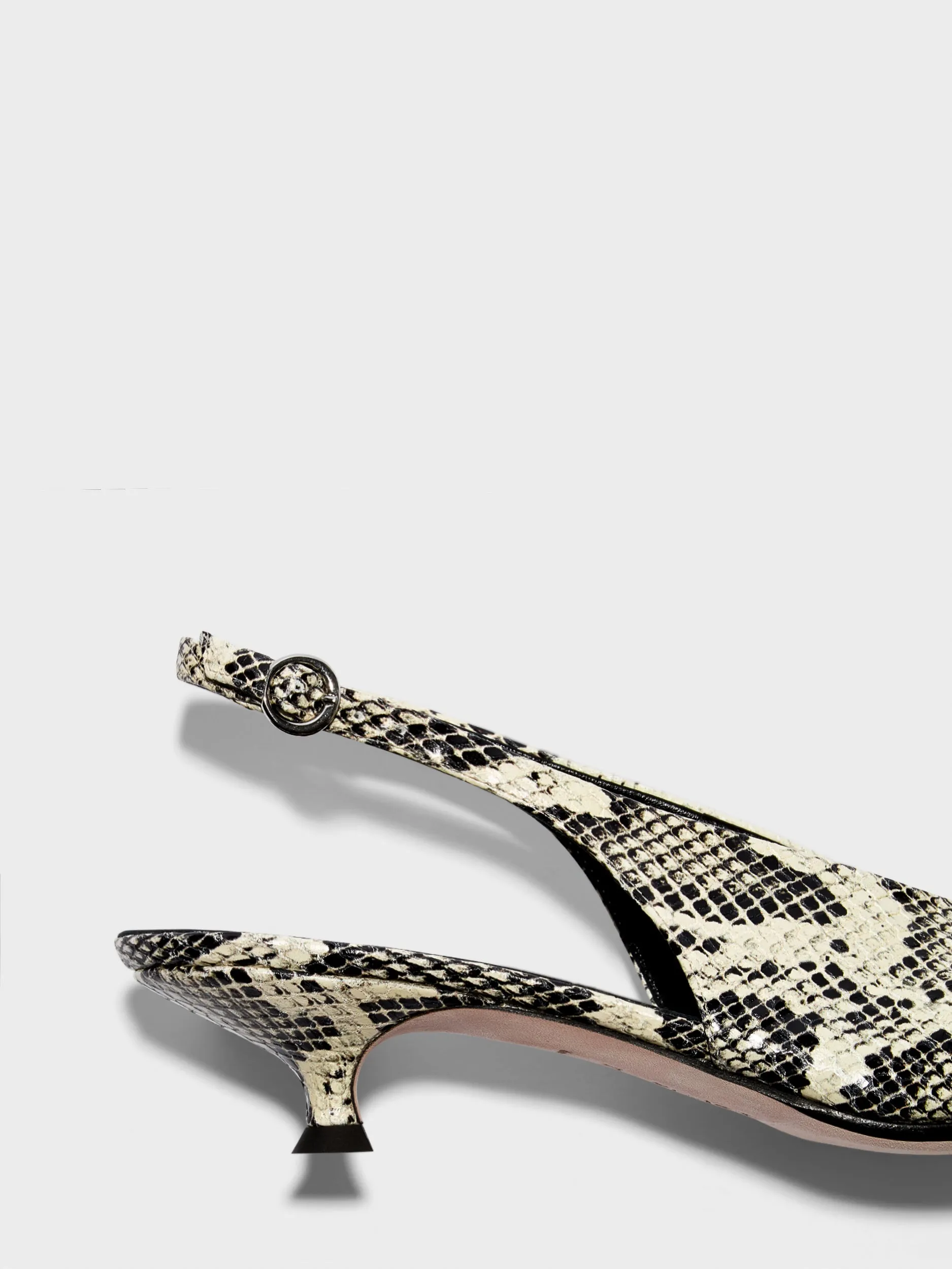 Camila Snake Print Pumps sold by Aeyde product image thumbnail 4
