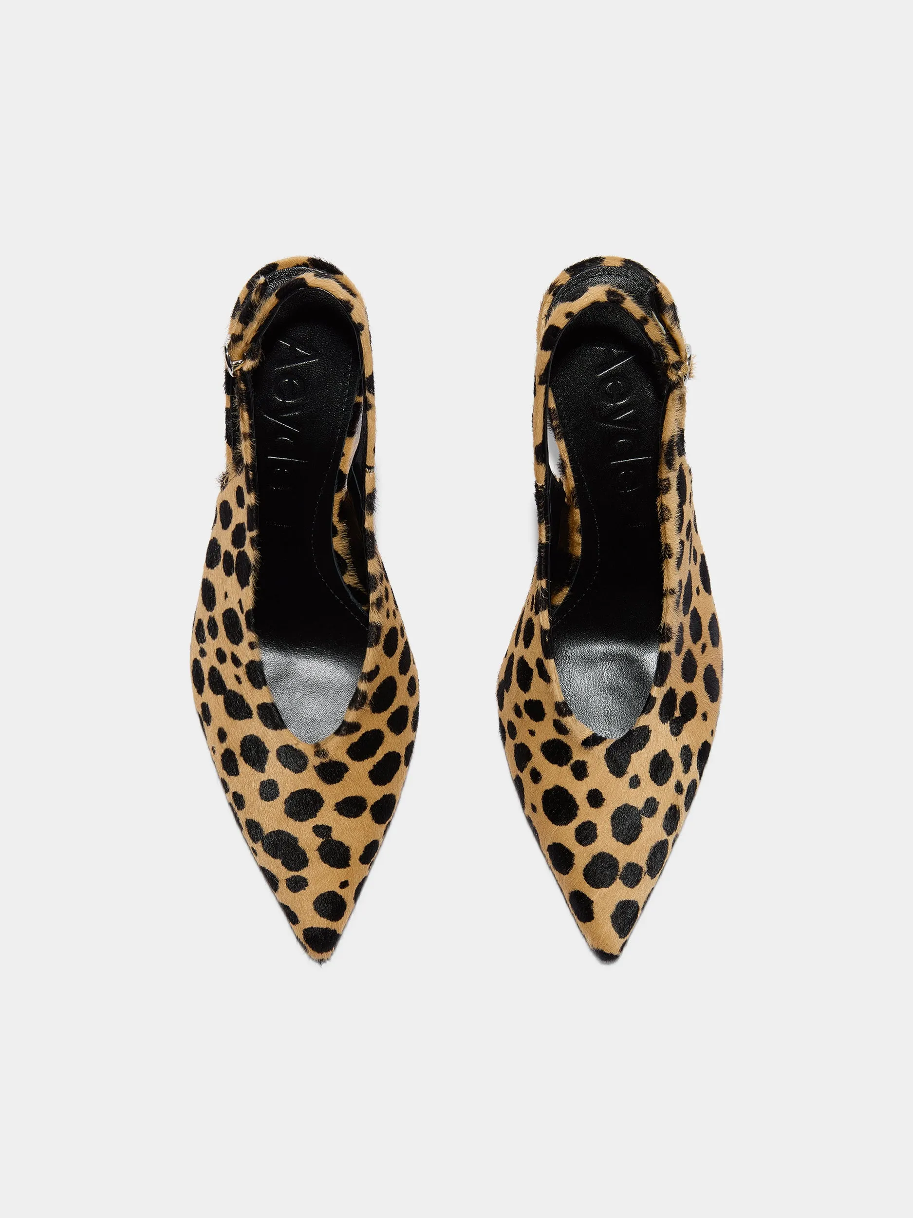 Carla Leopard Hair Pumps sold by Aeyde product image thumbnail 5