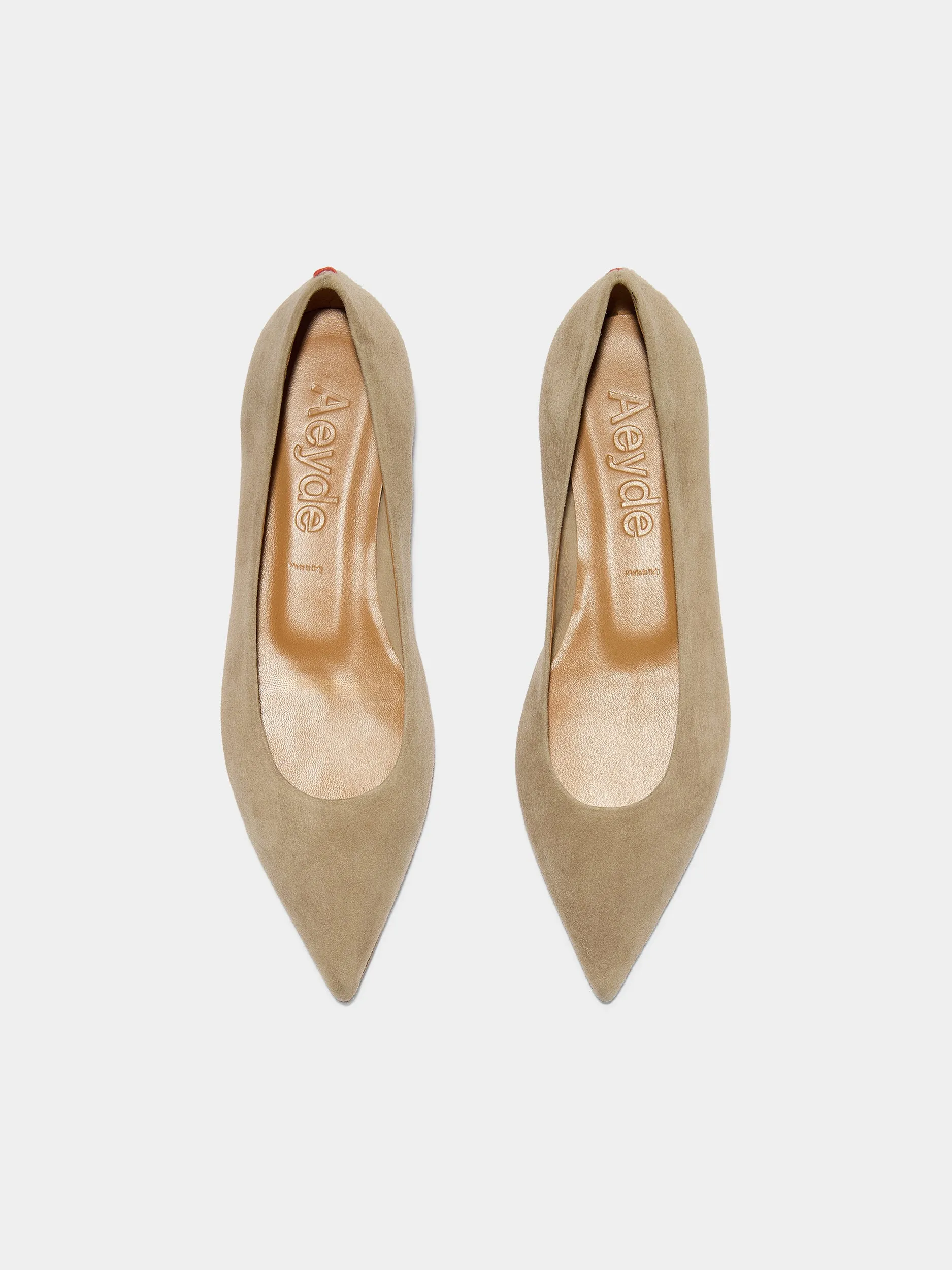 Cassy Suede Ballet Flats sold by Aeyde product image thumbnail 5