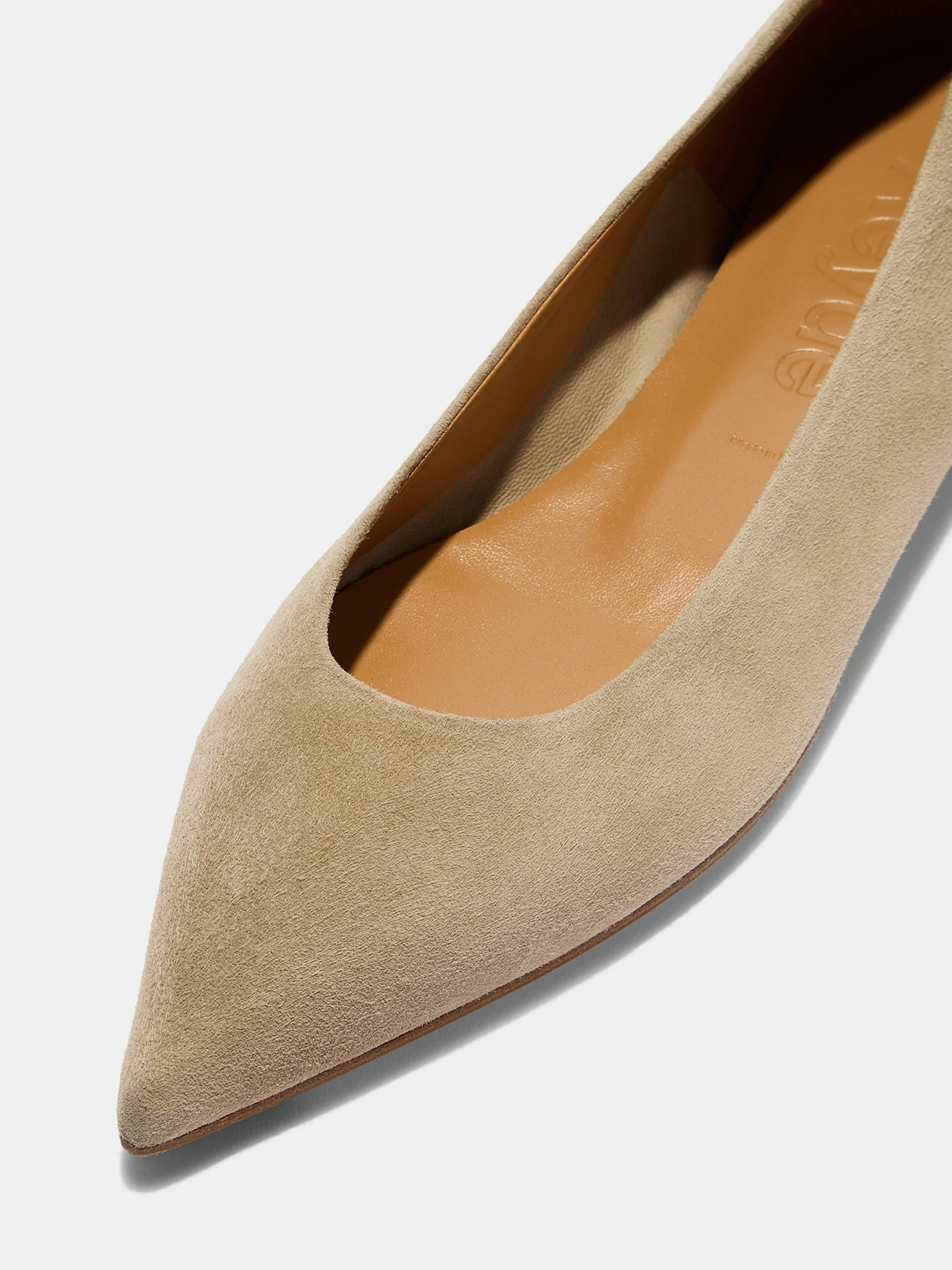 Cassy Suede Ballet Flats sold by Aeyde product image thumbnail 4