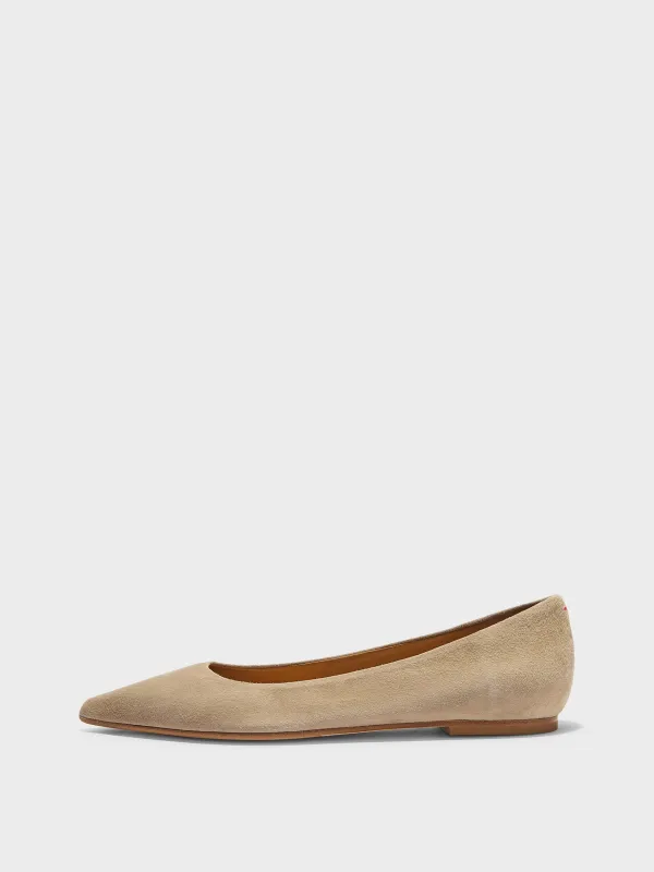 Cassy Suede Ballet Flats made by Aeyde