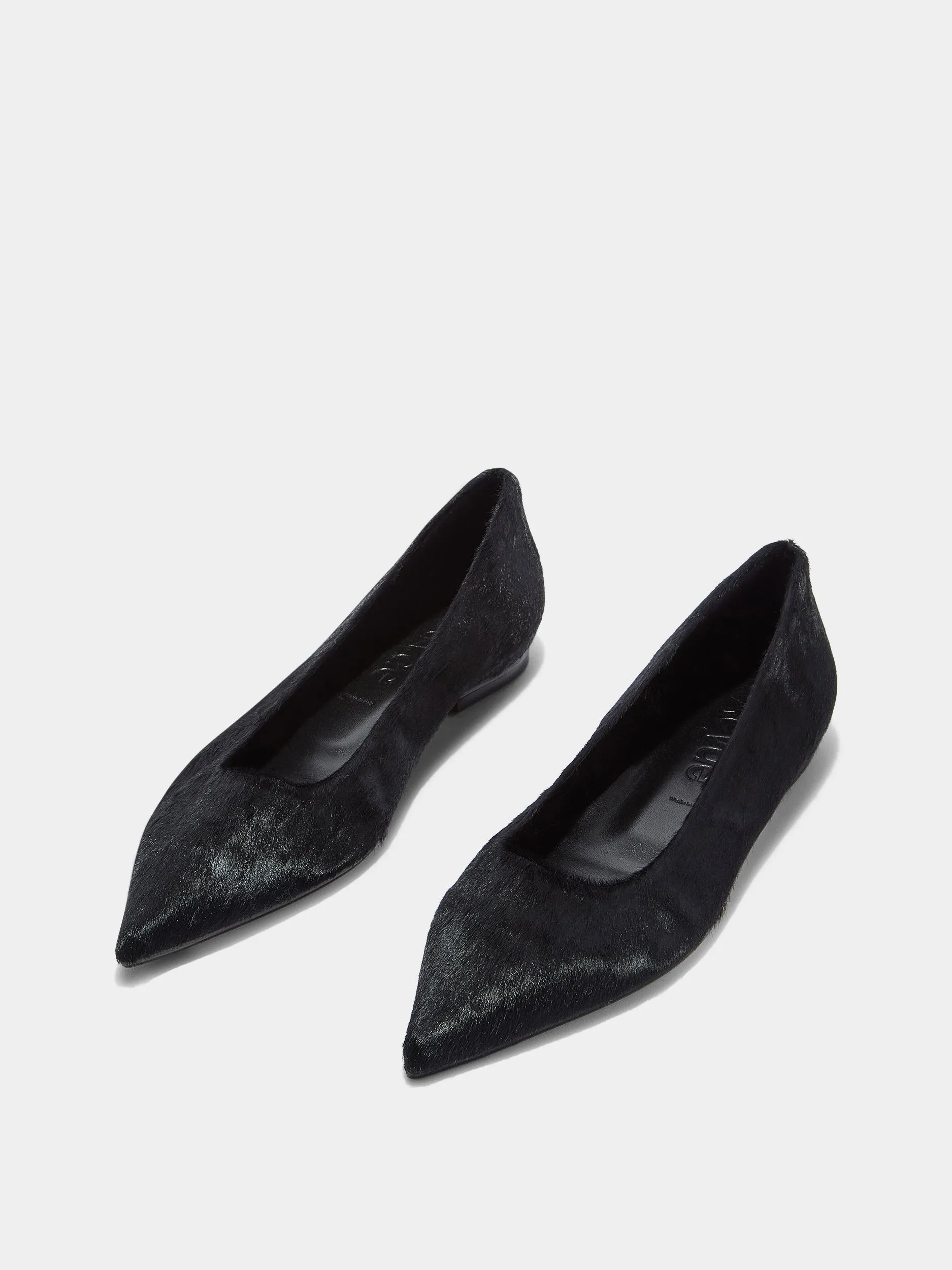 Cassy Pony Hair Ballet Flats sold by Aeyde product image thumbnail 3