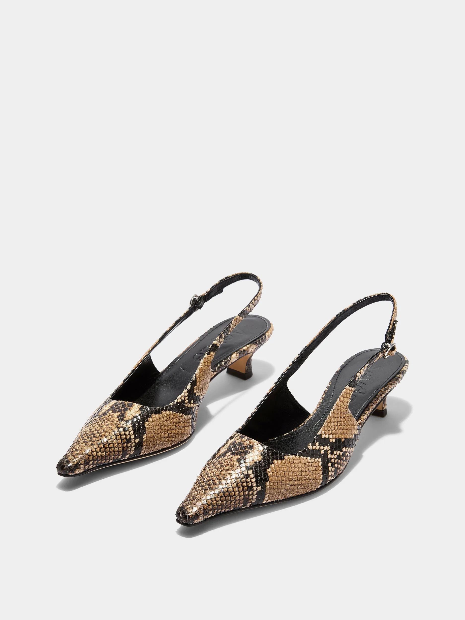 Catrina Snake Print Pumps sold by Aeyde product image thumbnail 3