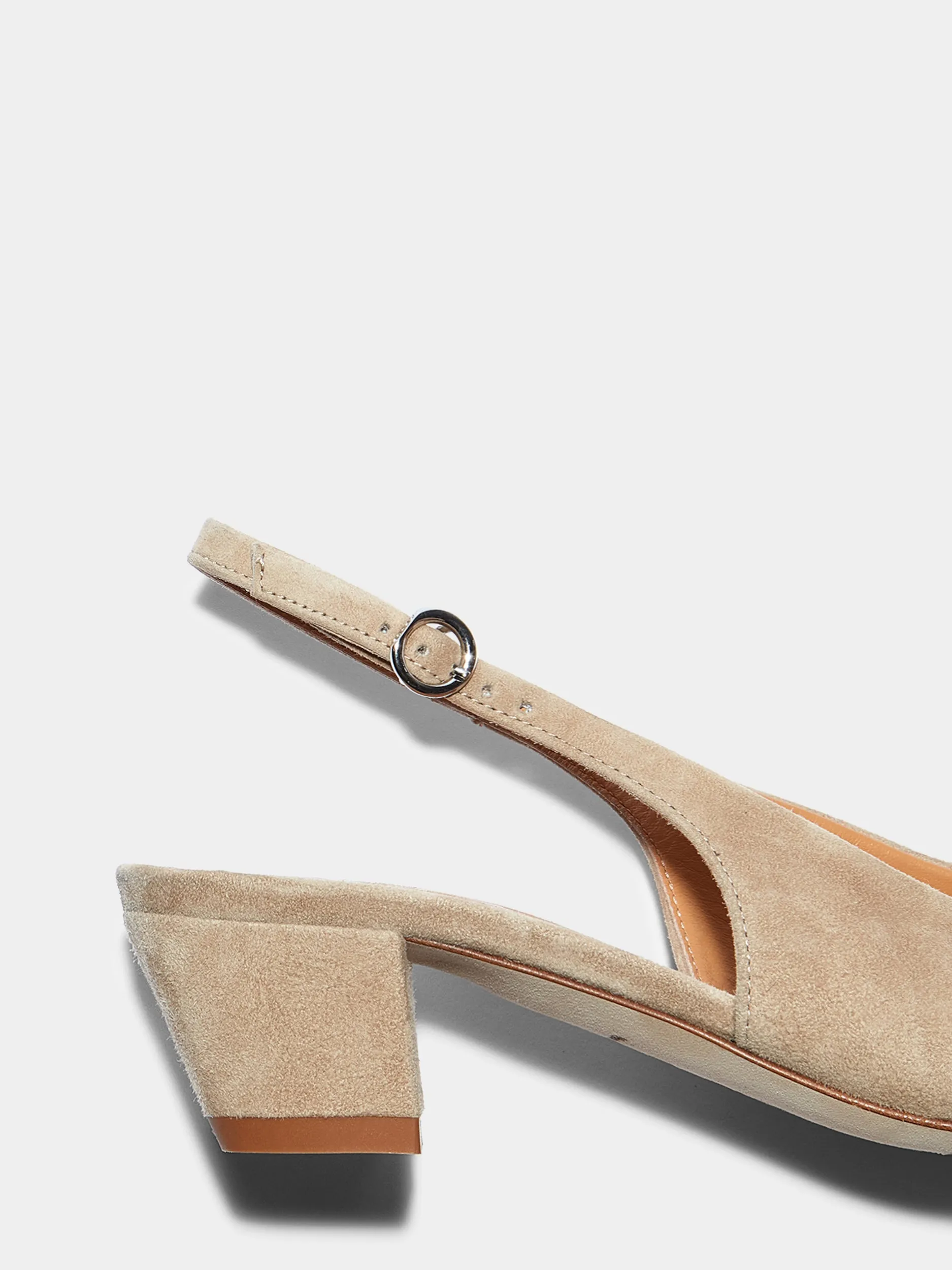 Celeste Suede Slingback Pumps sold by Aeyde product image thumbnail 4