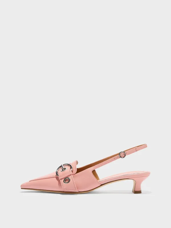 Davina Eyelet Slingback Pumps made by Aeyde