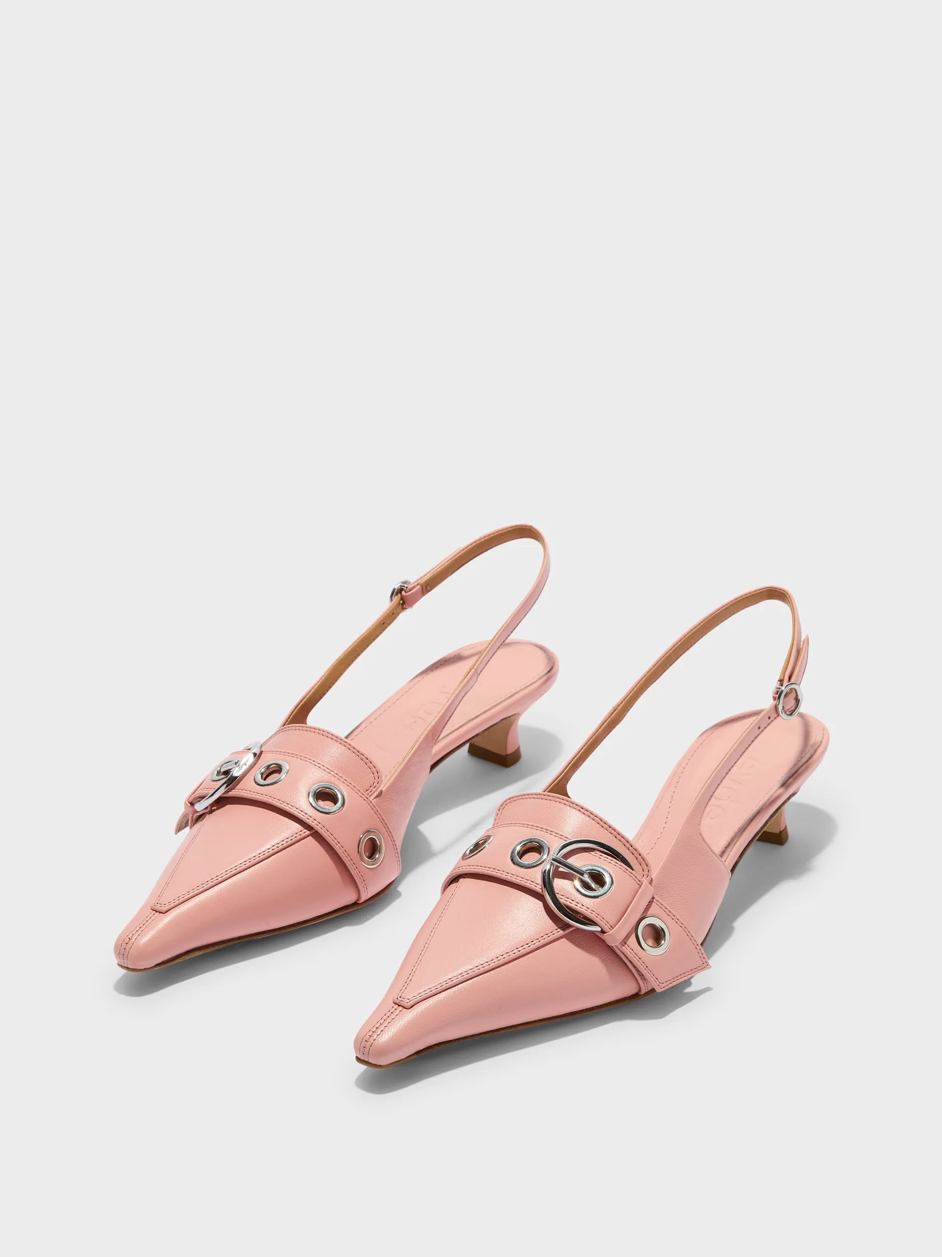 Davina Eyelet Slingback Pumps sold by Aeyde product image thumbnail 3