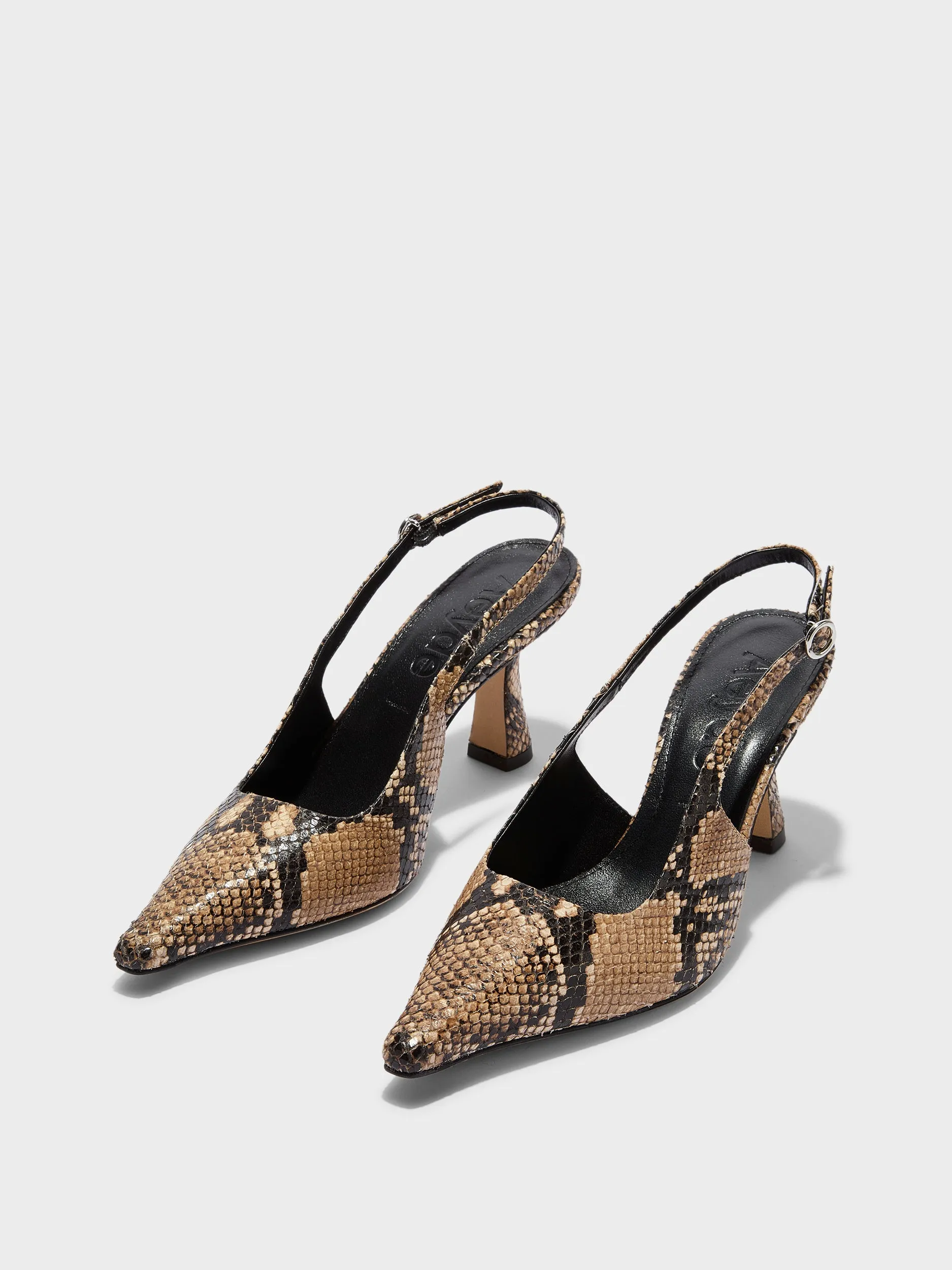 Fernanda Snake Print Pumps sold by Aeyde product image thumbnail 3