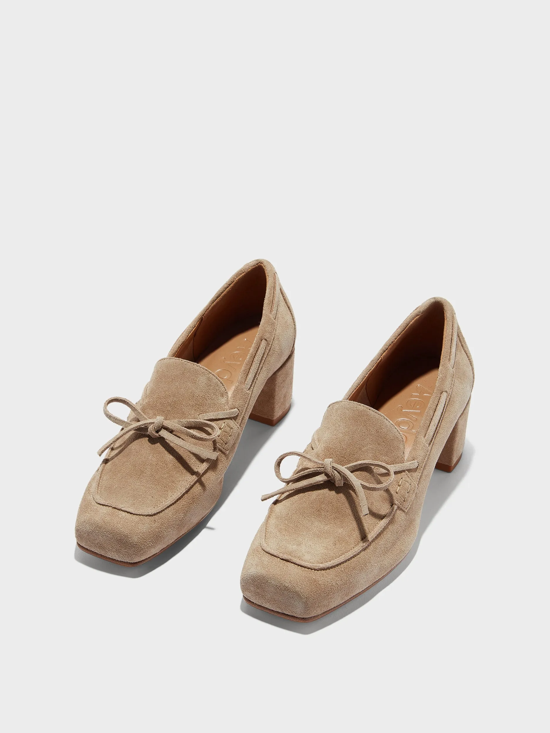 Grenn Suede Heeled Loafers sold by Aeyde product image thumbnail 3