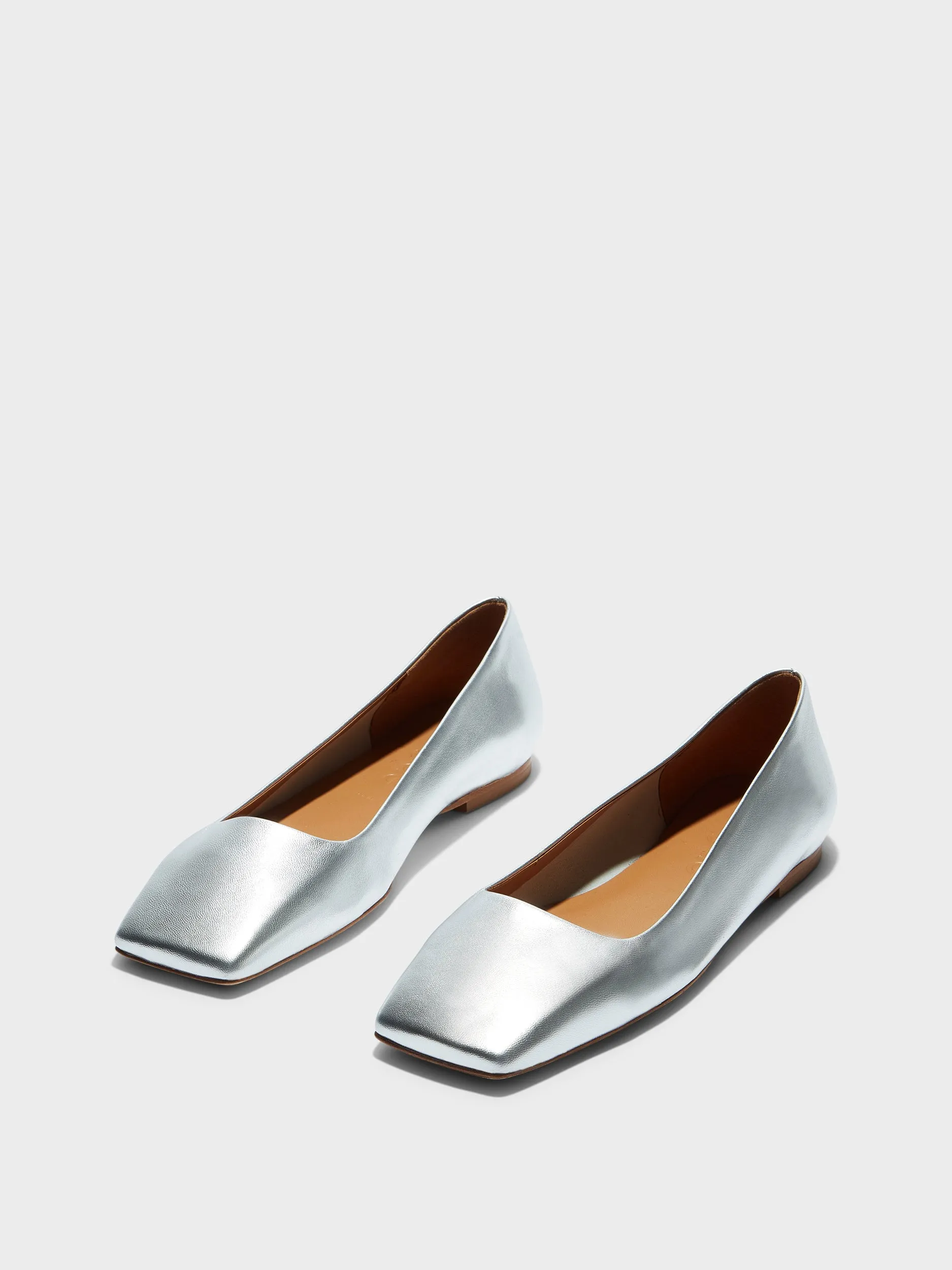 Matti Square-Toe Flats sold by Aeyde product image thumbnail 3