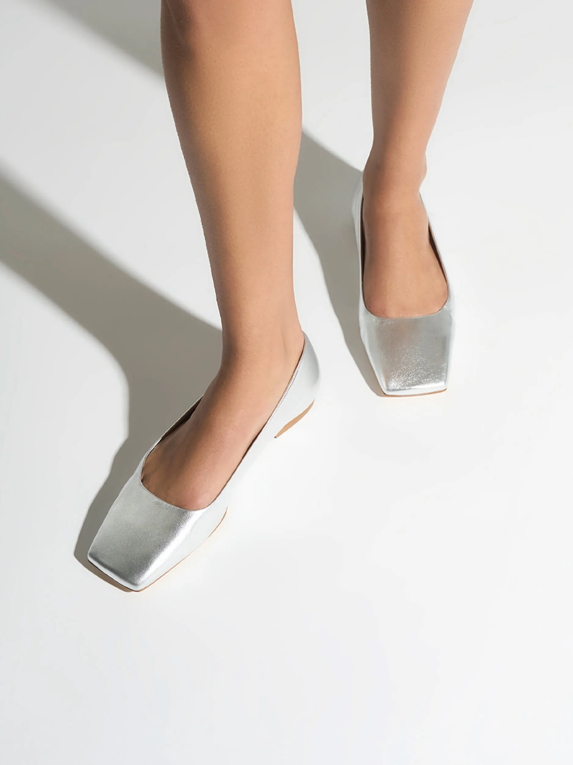 Matti Square-Toe Flats sold by Aeyde product image thumbnail 2