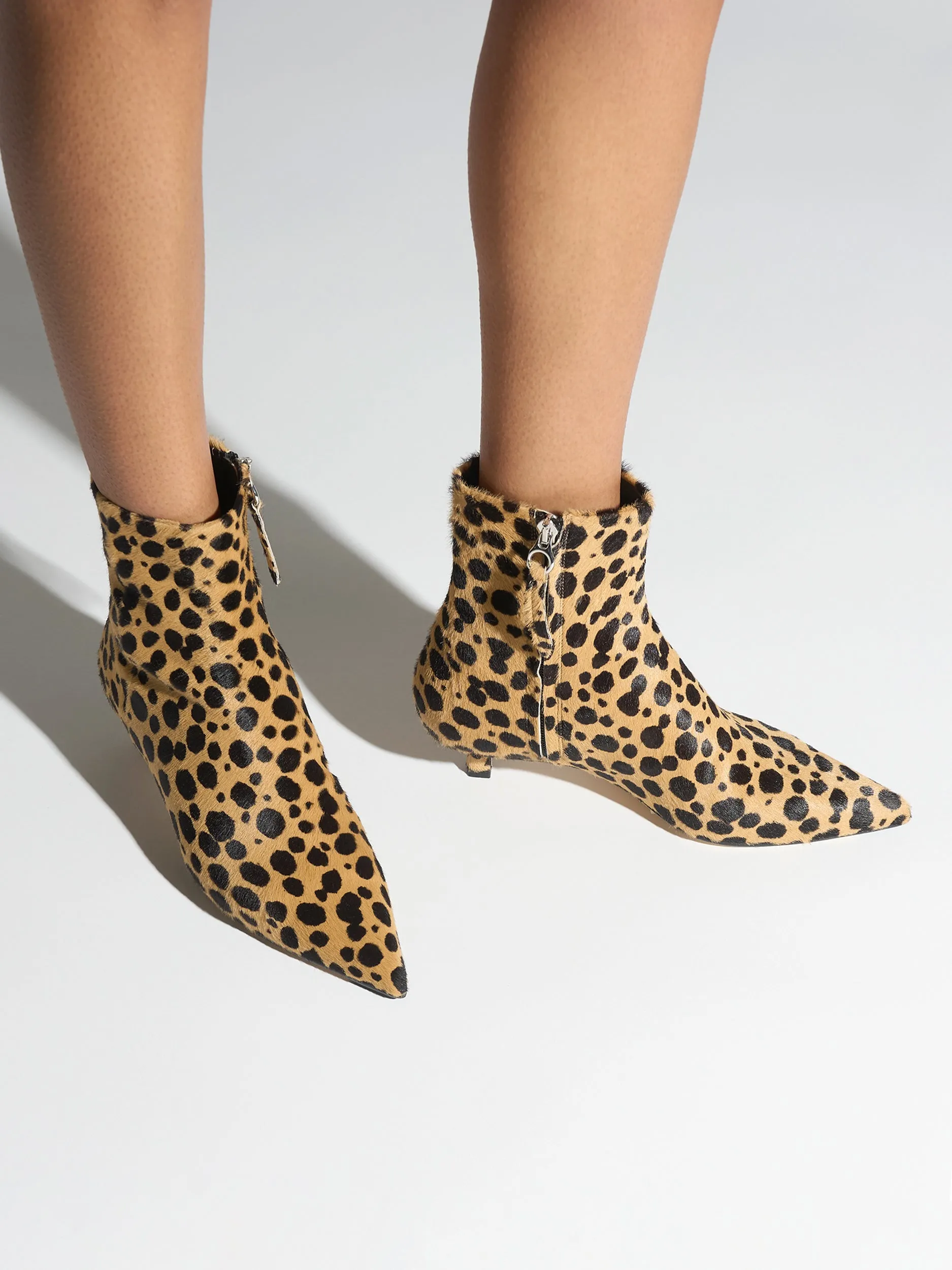 Sofie Leopard Ankle Boots sold by Aeyde product image thumbnail 2