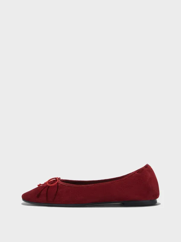 Tiby Suede Ballet Flats sold by Aeyde