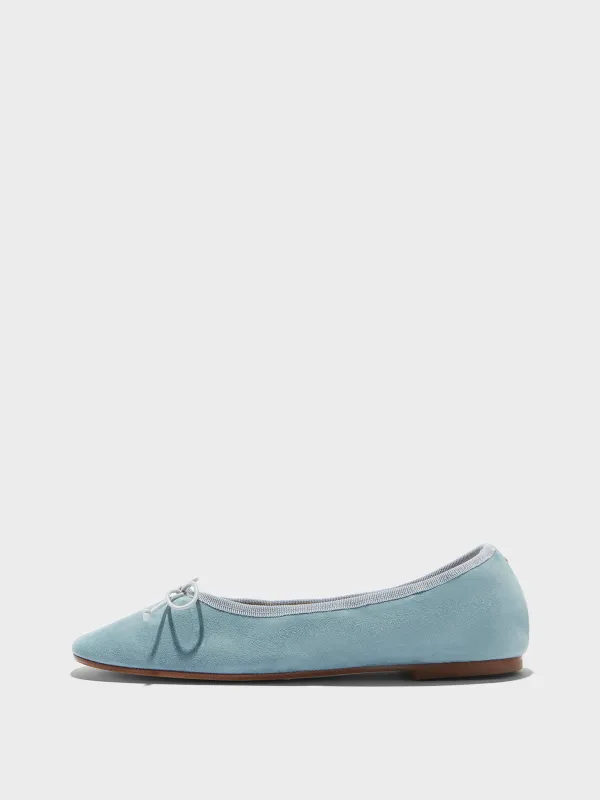 Tiby Suede Ballet Flats sold by Aeyde