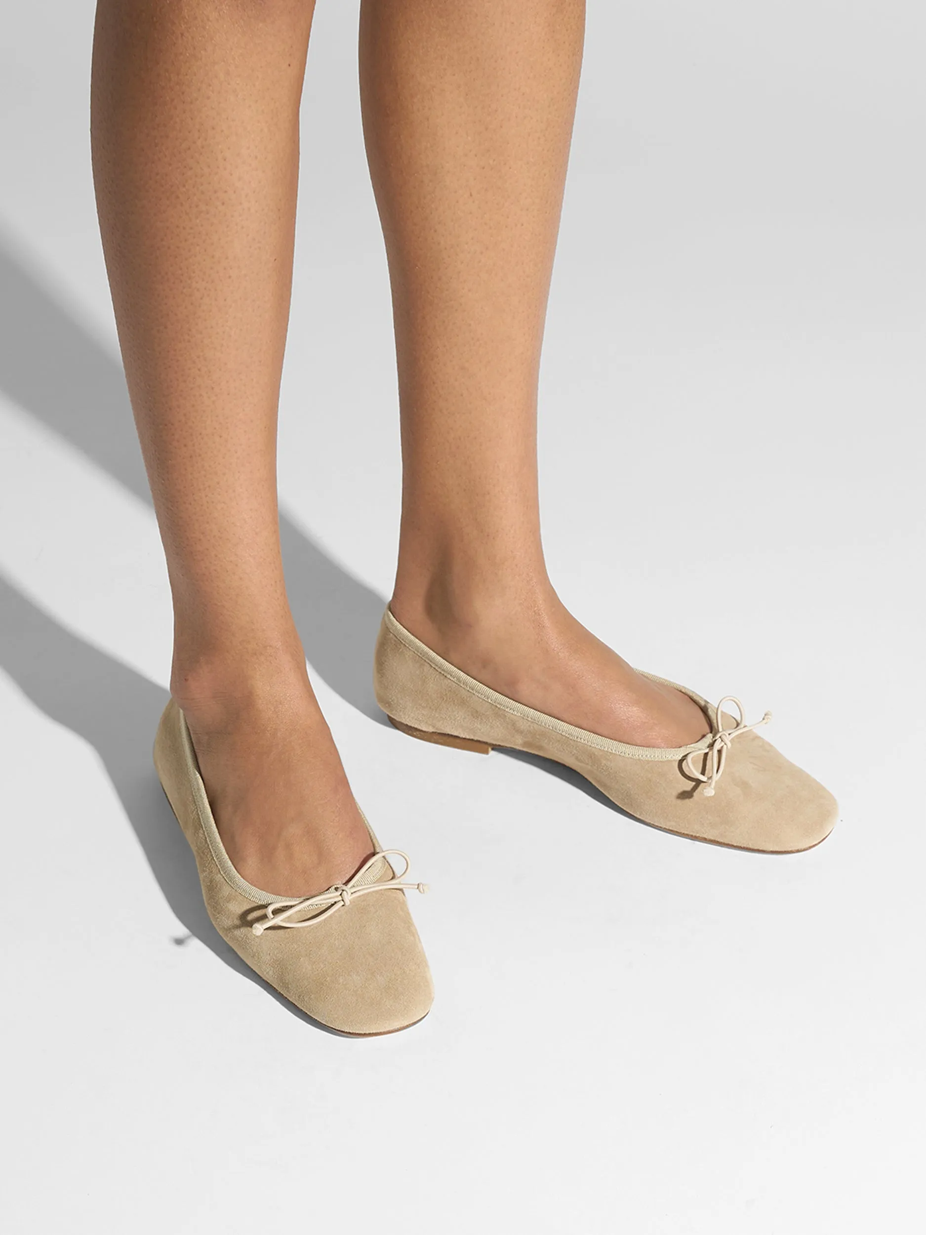 Tiby Suede Ballet Flats sold by Aeyde product image thumbnail 2
