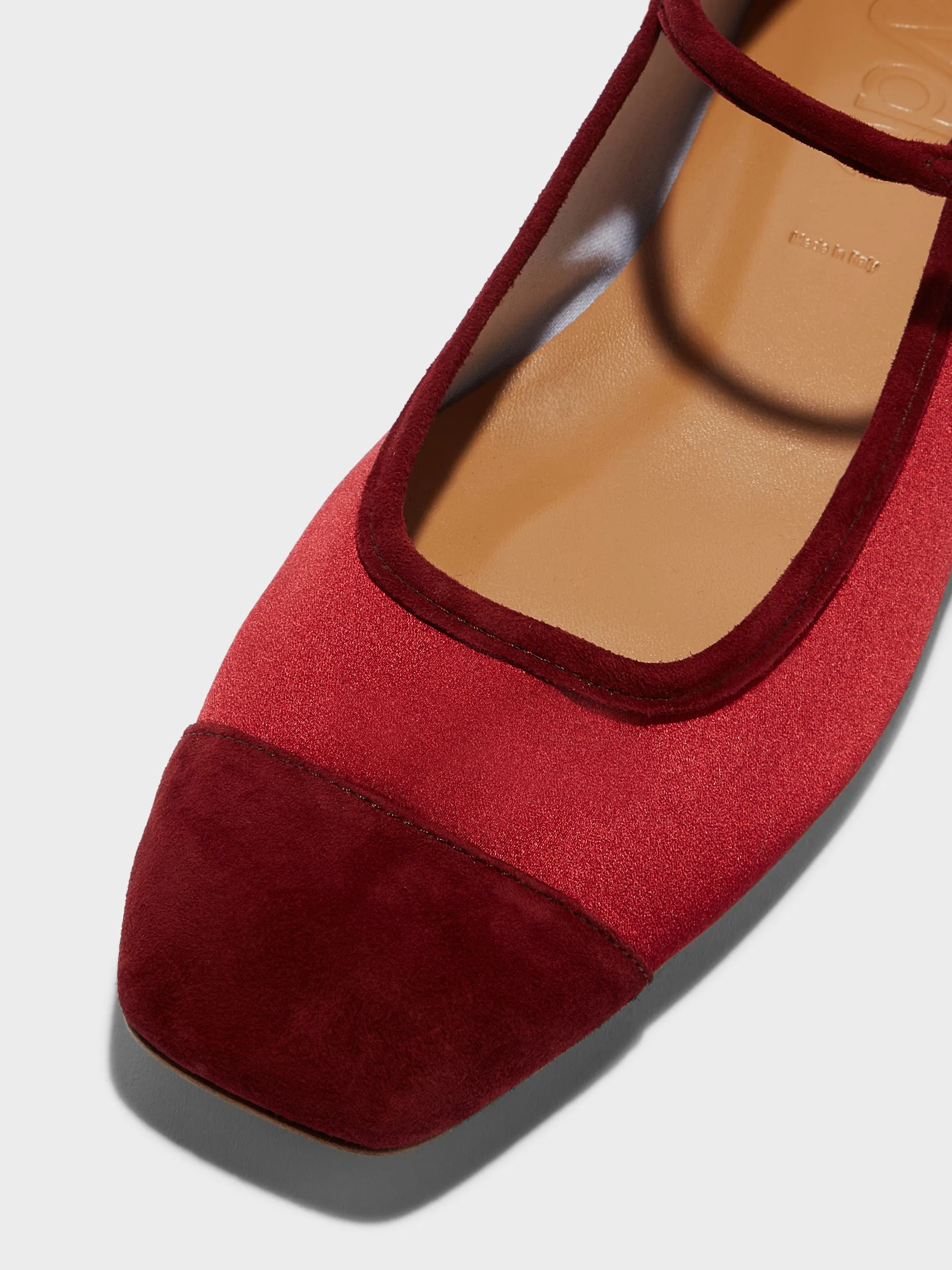 Uma Cap Satin Mary-Janes sold by Aeyde product image thumbnail 4