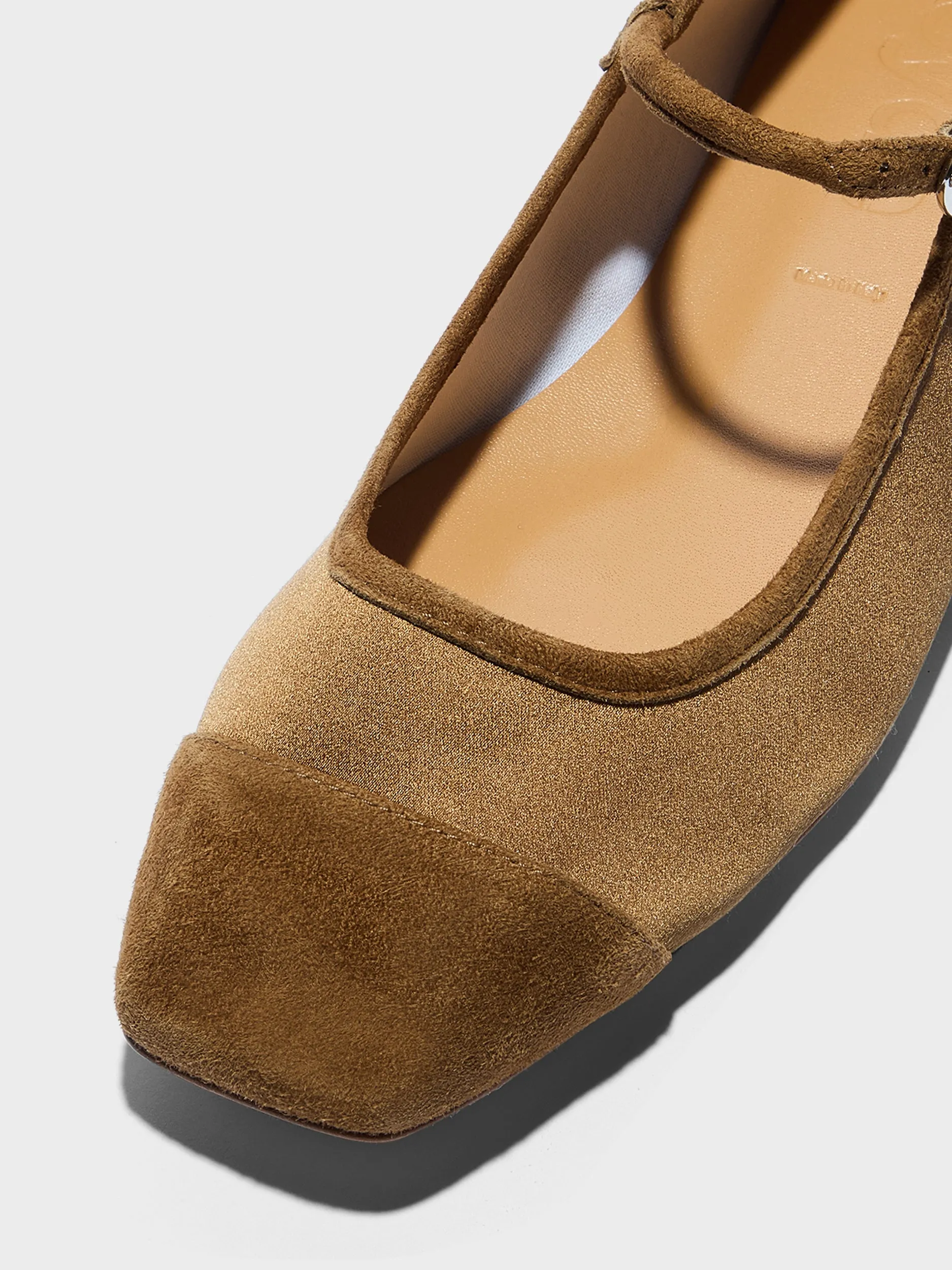Uma Cap Satin Mary-Janes sold by Aeyde product image thumbnail 4