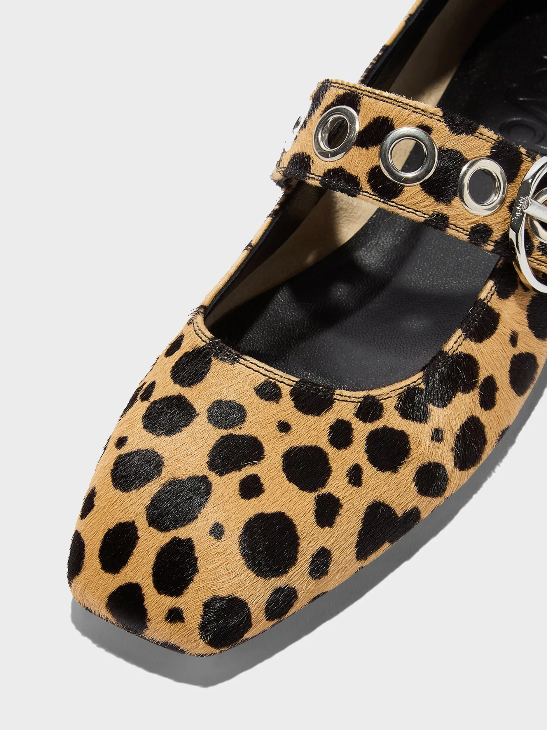 Uma Leopard Mary-Janes sold by Aeyde product image thumbnail 4