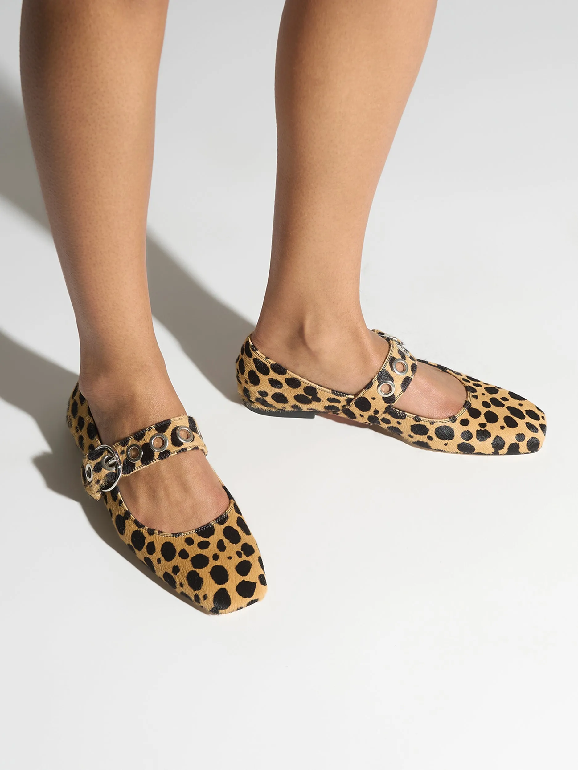 Uma Leopard Mary-Janes sold by Aeyde product image thumbnail 2