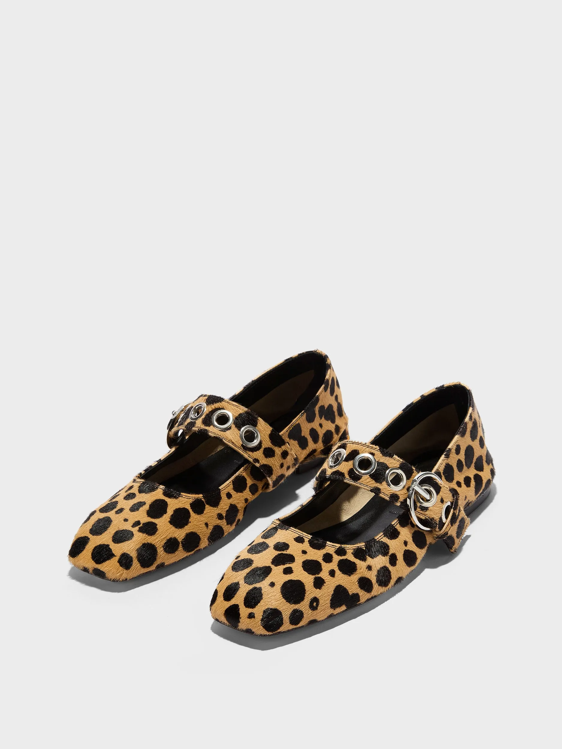 Uma Leopard Mary-Janes sold by Aeyde product image thumbnail 3
