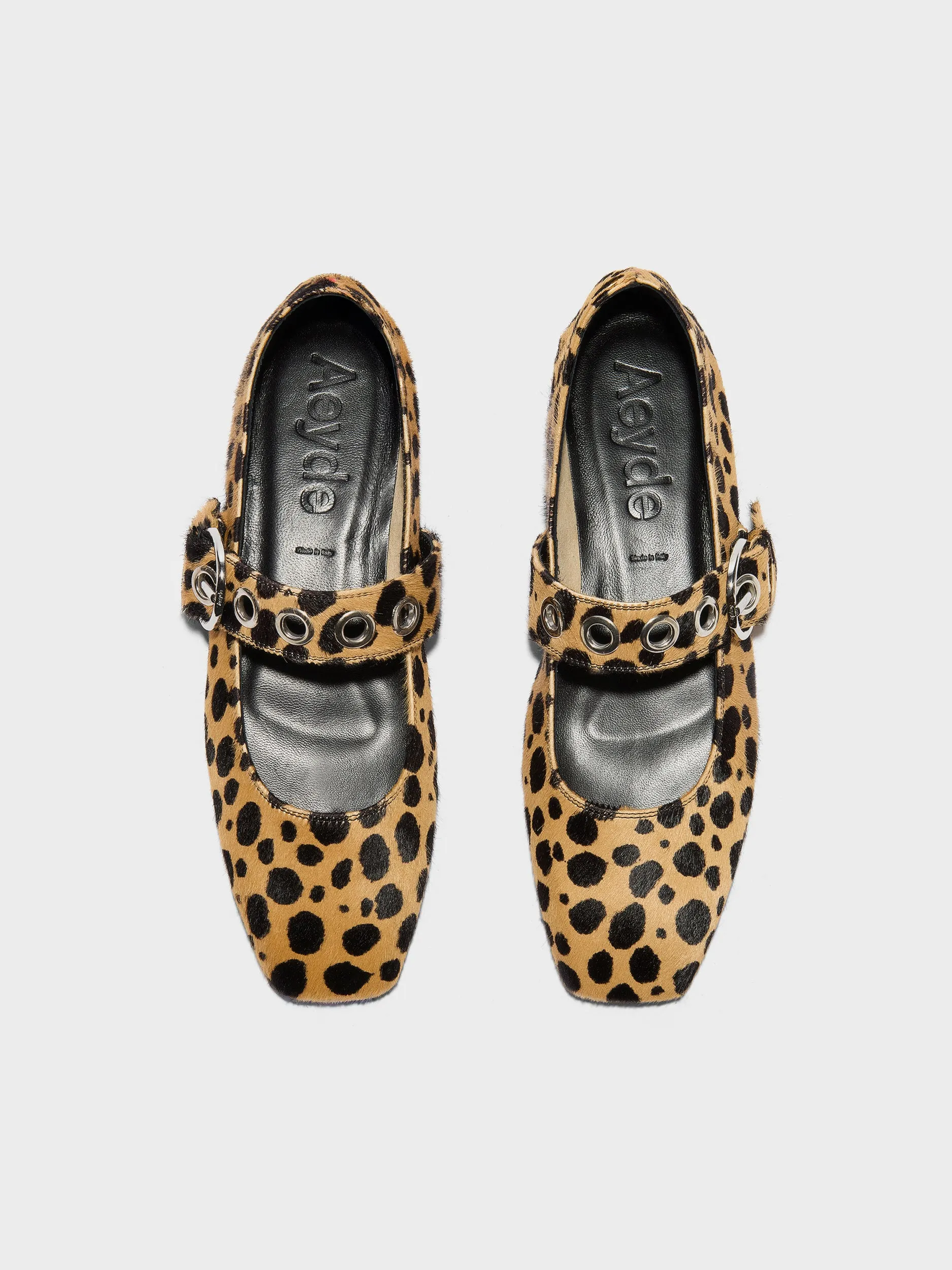 Uma Leopard Mary-Janes sold by Aeyde product image thumbnail 5