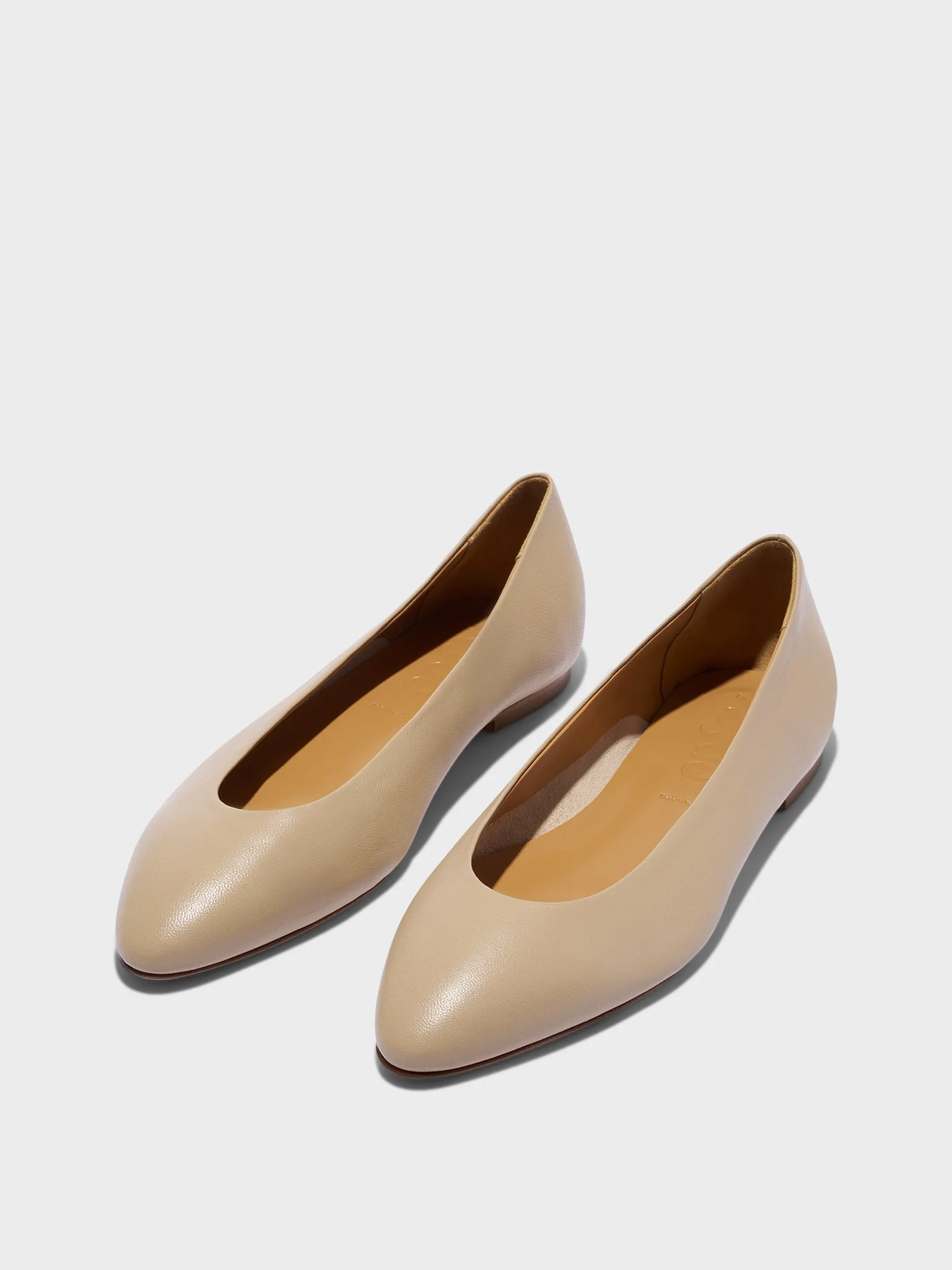 Ellie Almond-Toe Flats sold by Aeyde product image thumbnail 3