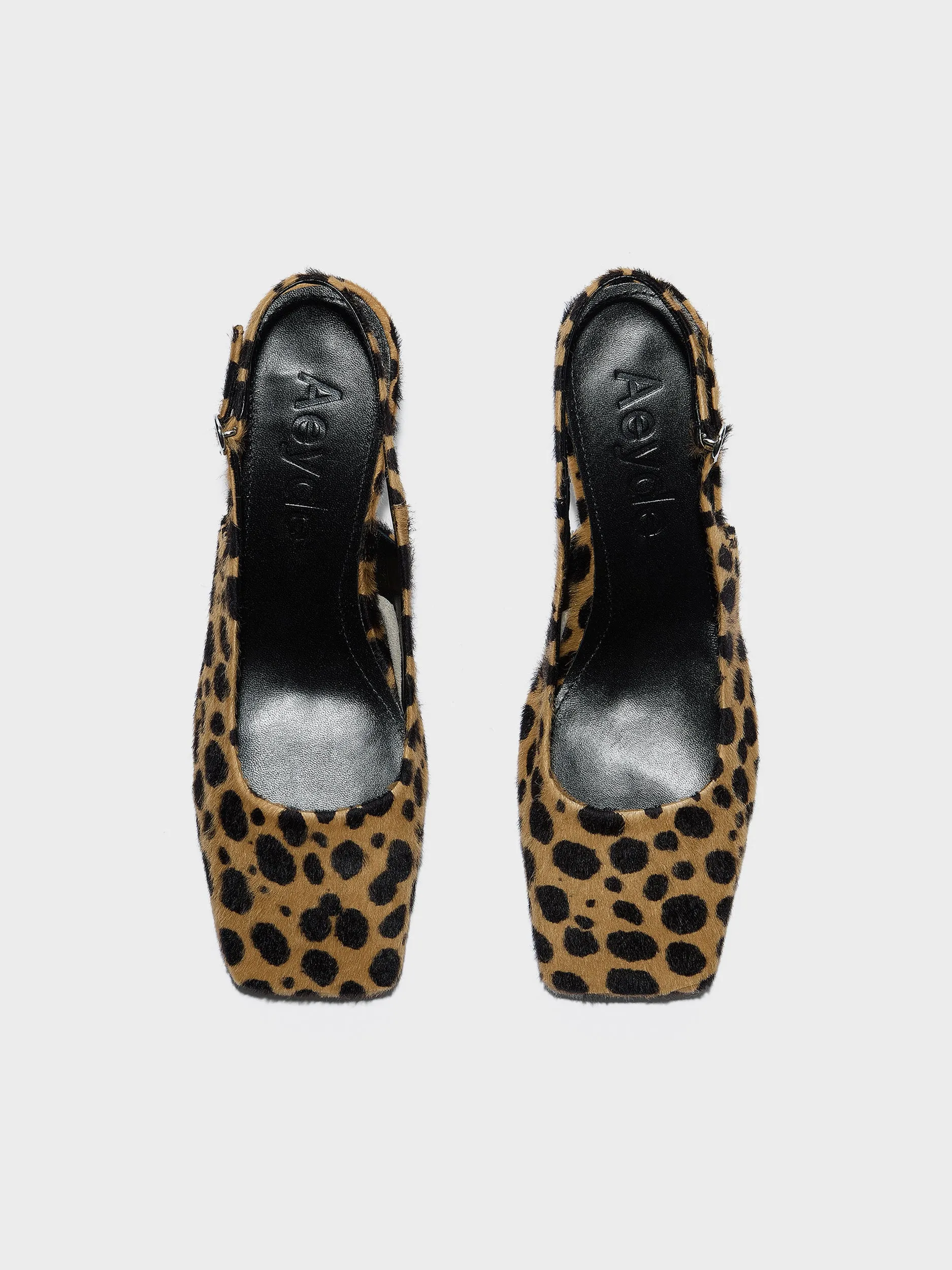 Liza Leopard Pumps sold by Aeyde product image thumbnail 5