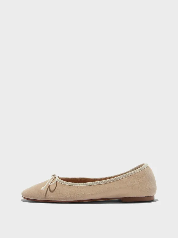 Tiby Suede Ballet Flats sold by Aeyde