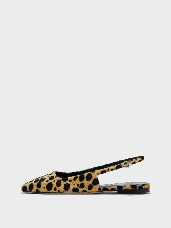 Liya Leopard Flats sold by Aeyde