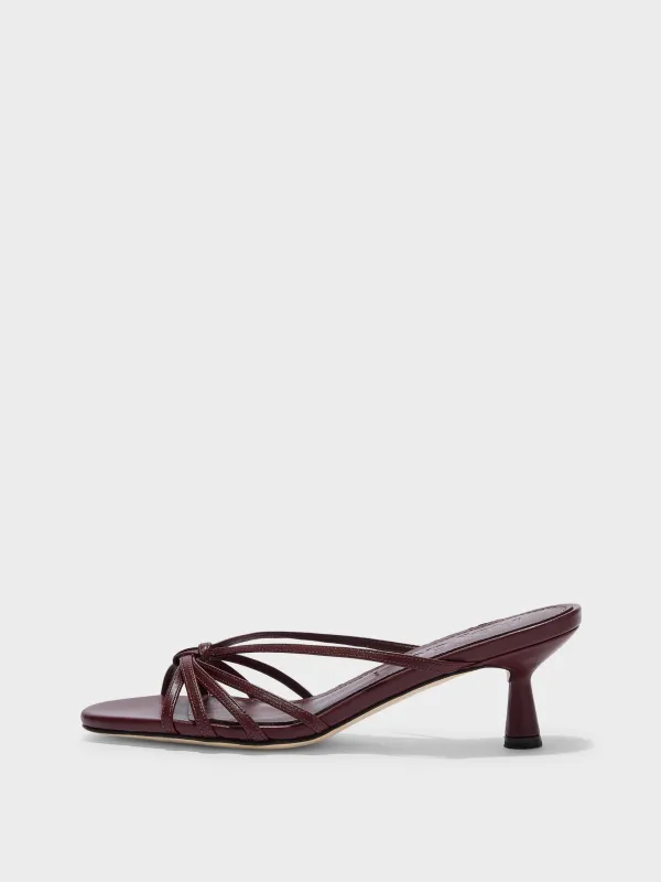 Abby Leather Mules made by Aeyde