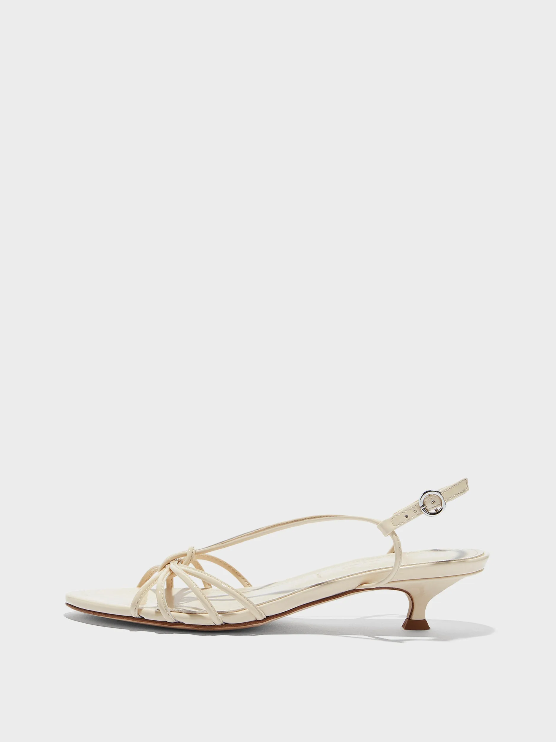 Amara Patent Leather Sandals sold by Aeyde