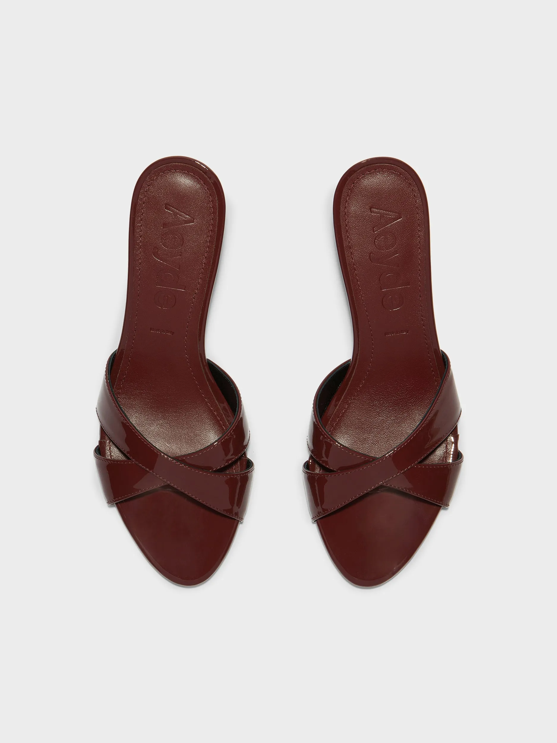 Vero Patent Leather Mules sold by Aeyde product image thumbnail 5