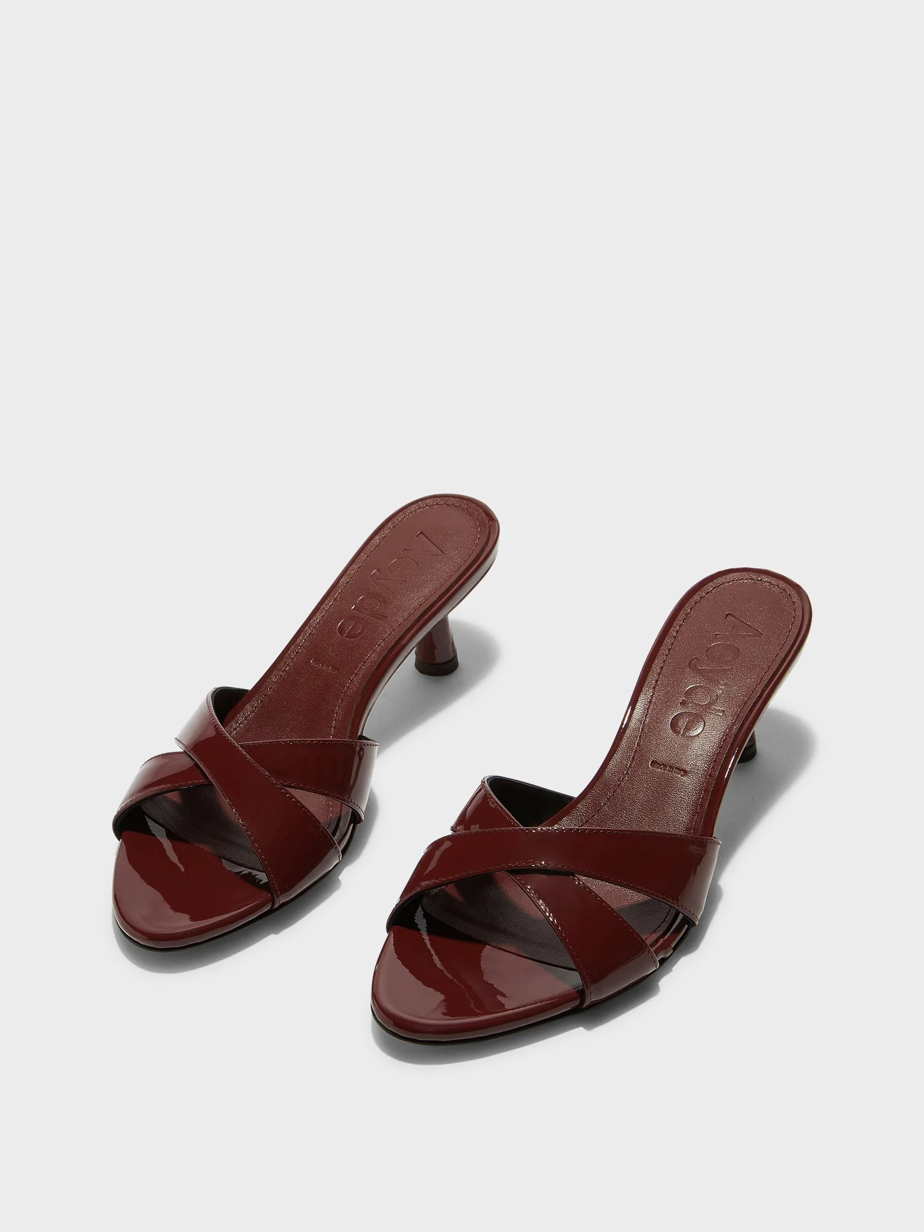 Vero Patent Leather Mules sold by Aeyde product image thumbnail 3