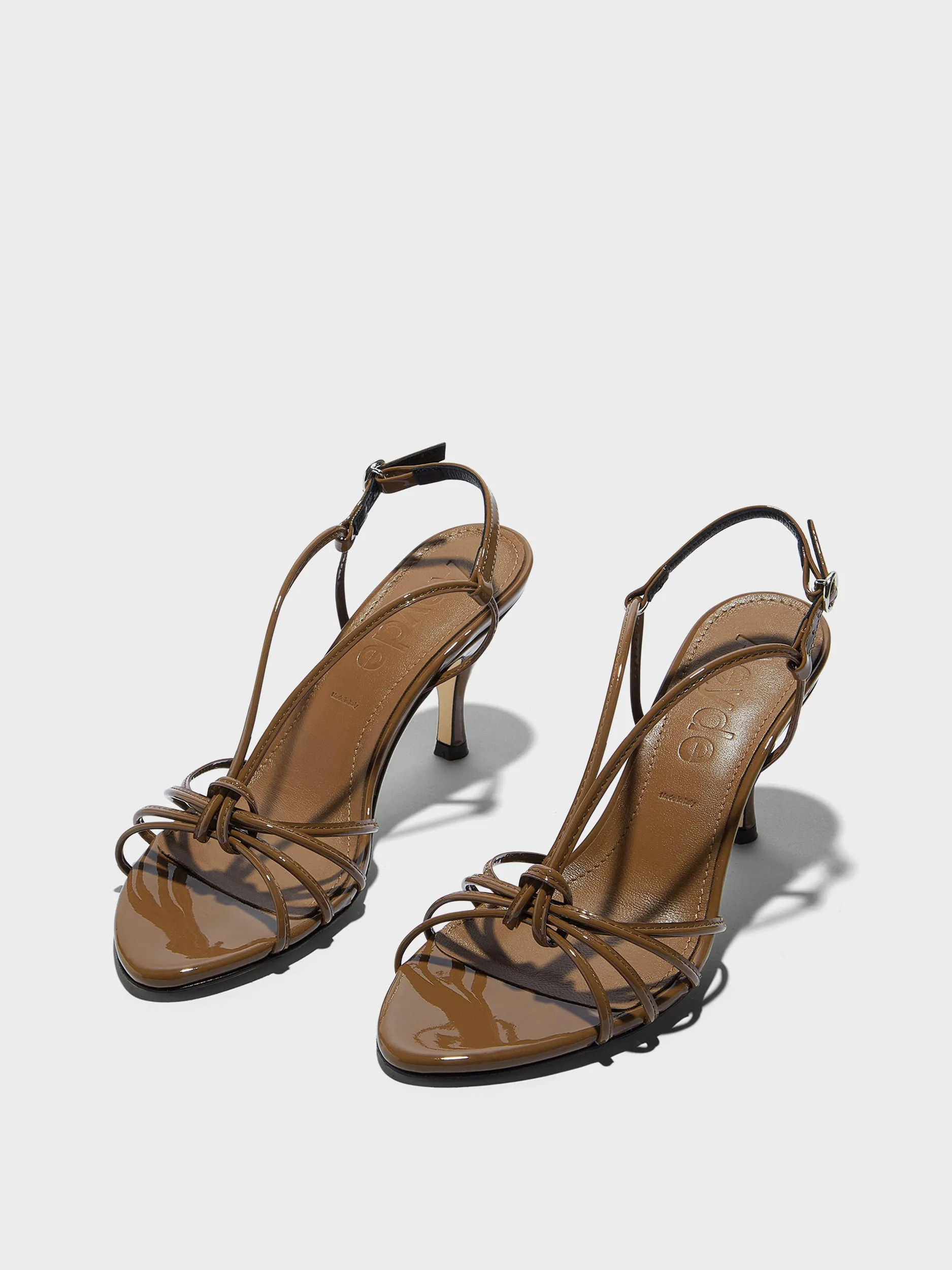 Solange Patent Leather Sandals sold by Aeyde product image thumbnail 3