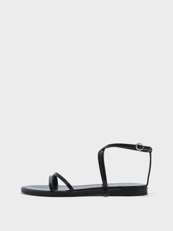 Rabea Leather Sandals made by Aeyde