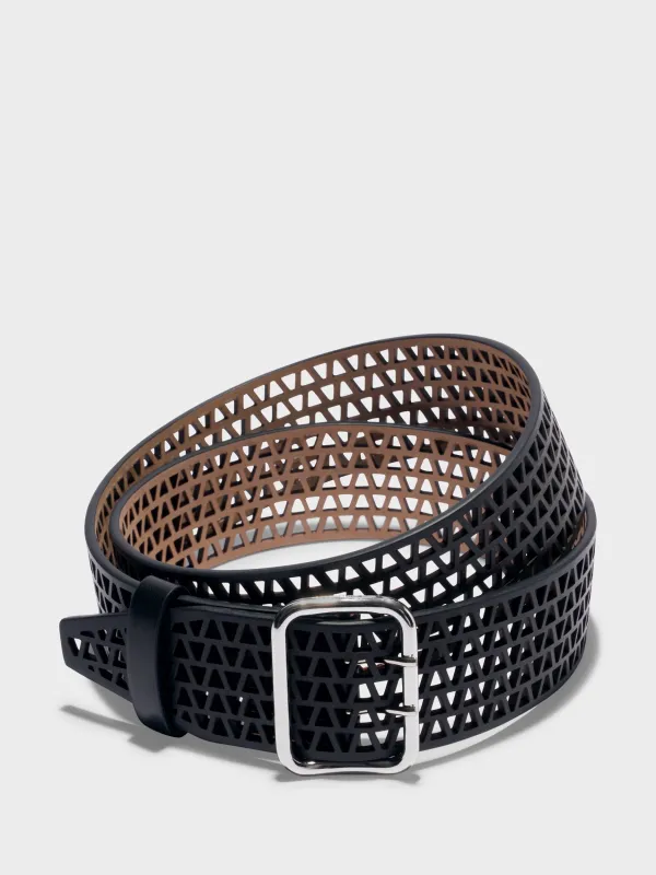 Nari Perforated Belt made by Aeyde