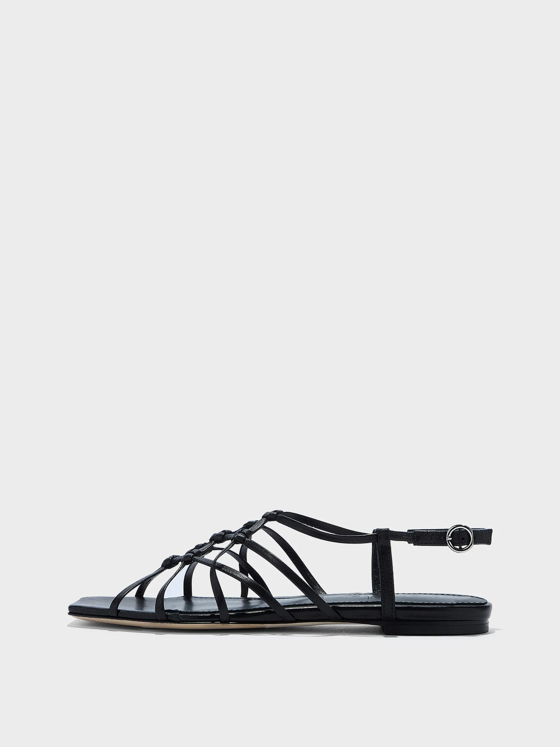 Anisa Leather Sandals sold by Aeyde