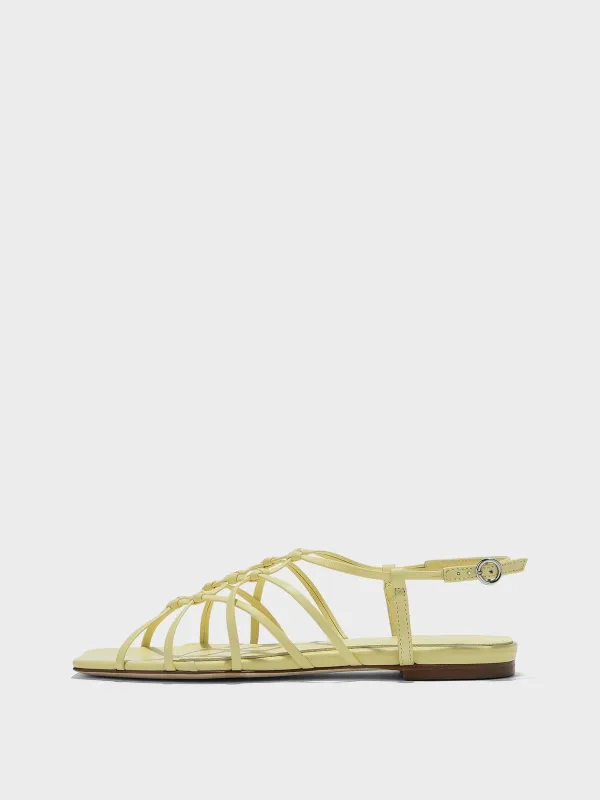 Anisa Leather Sandals made by Aeyde
