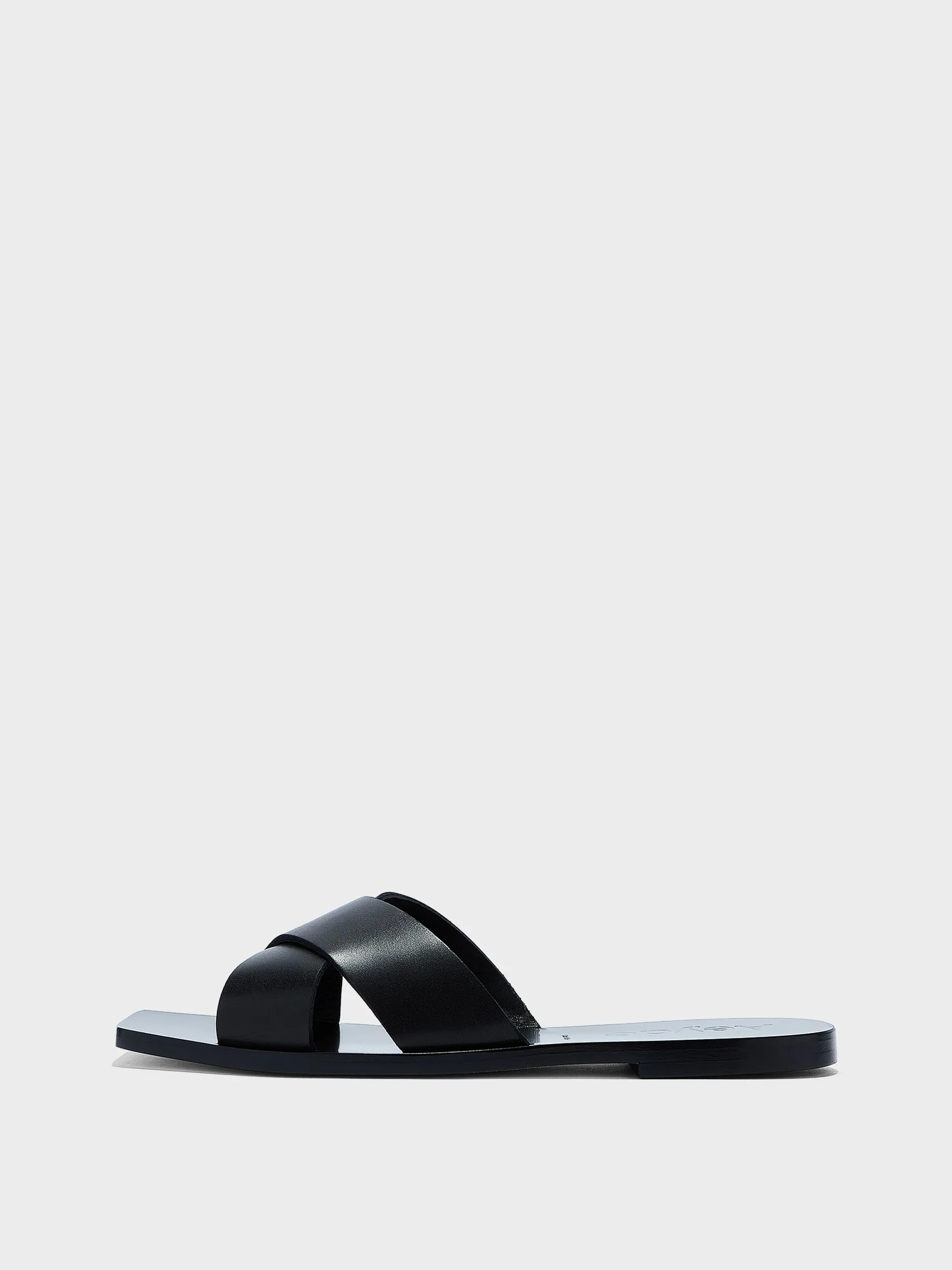 Faye Leather Sandals sold by Aeyde