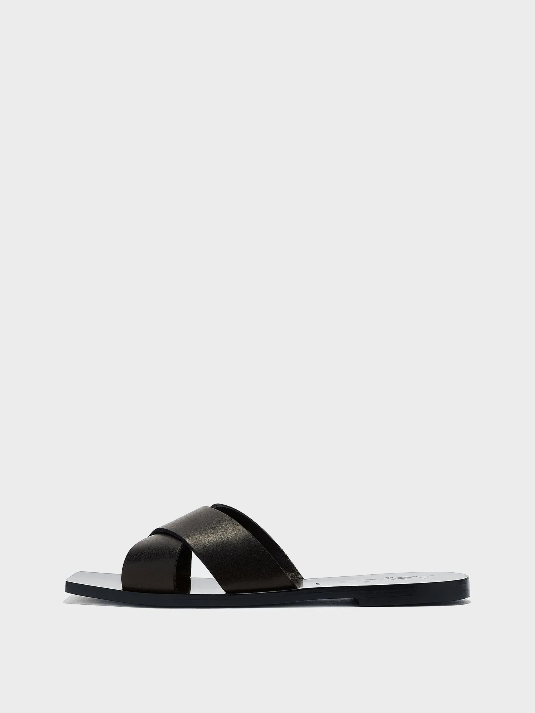 Faye Leather Sandals sold by Aeyde