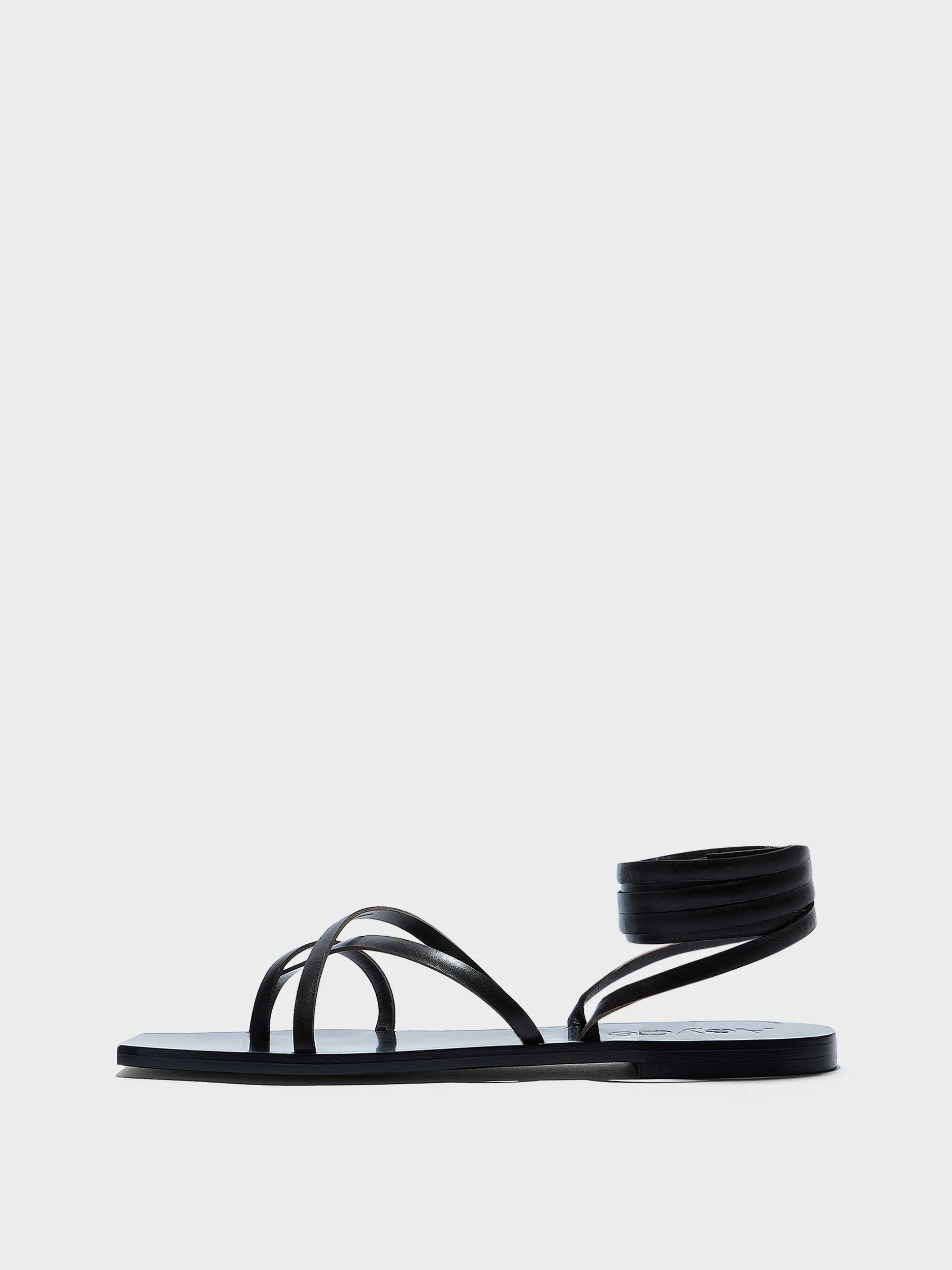 Norah Leather Sandals sold by Aeyde
