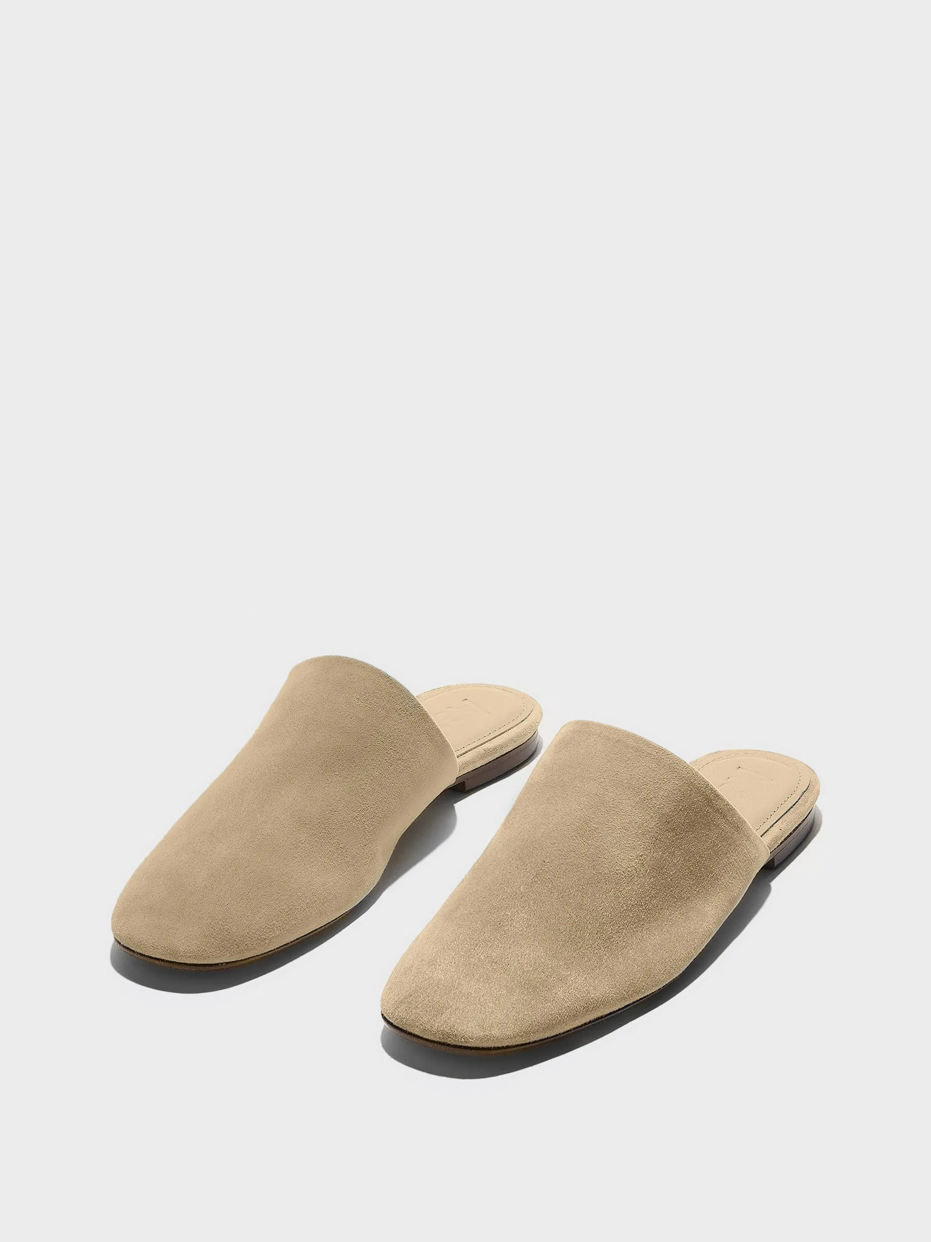 Rega Suede Round-Toe Mules sold by Aeyde product image thumbnail 3