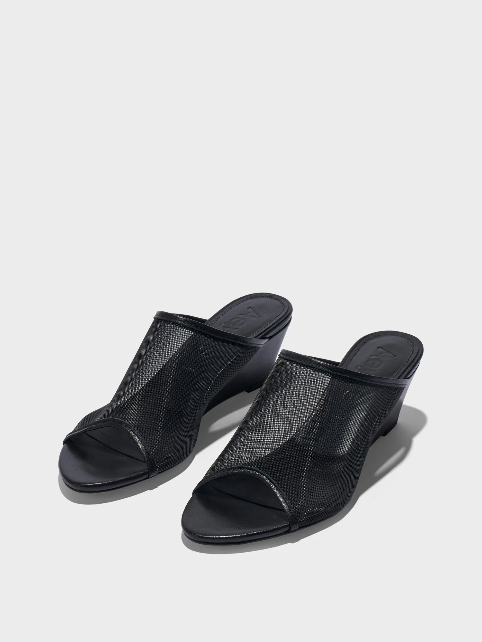 Suzanne Mesh Wedge Sandals sold by Aeyde product image thumbnail 3
