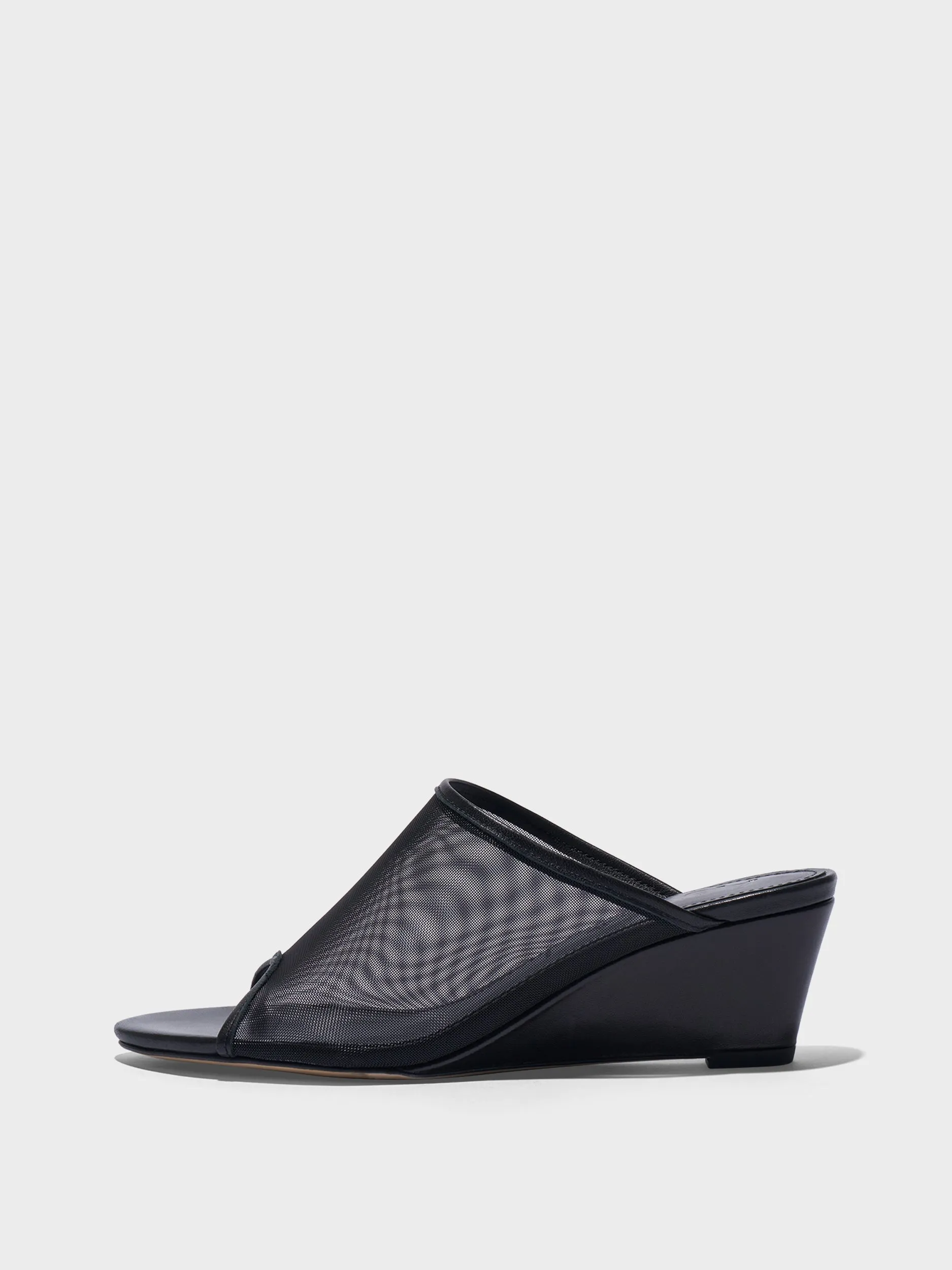Suzanne Mesh Wedge Sandals sold by Aeyde