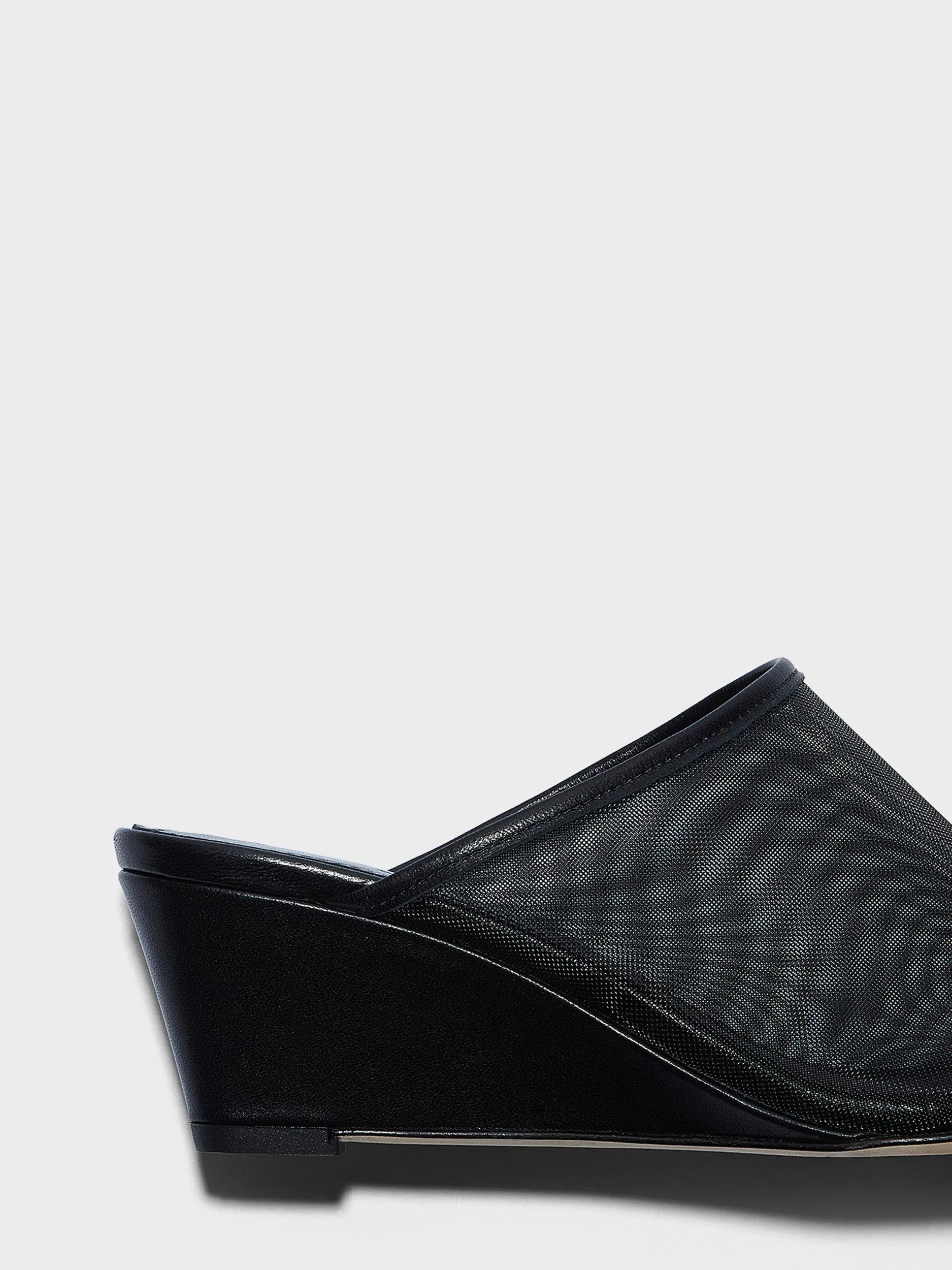 Suzanne Mesh Wedge Sandals sold by Aeyde product image thumbnail 4