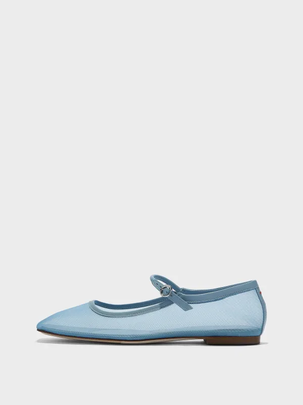 Uma Mesh Mary-Jane Flats made by Aeyde