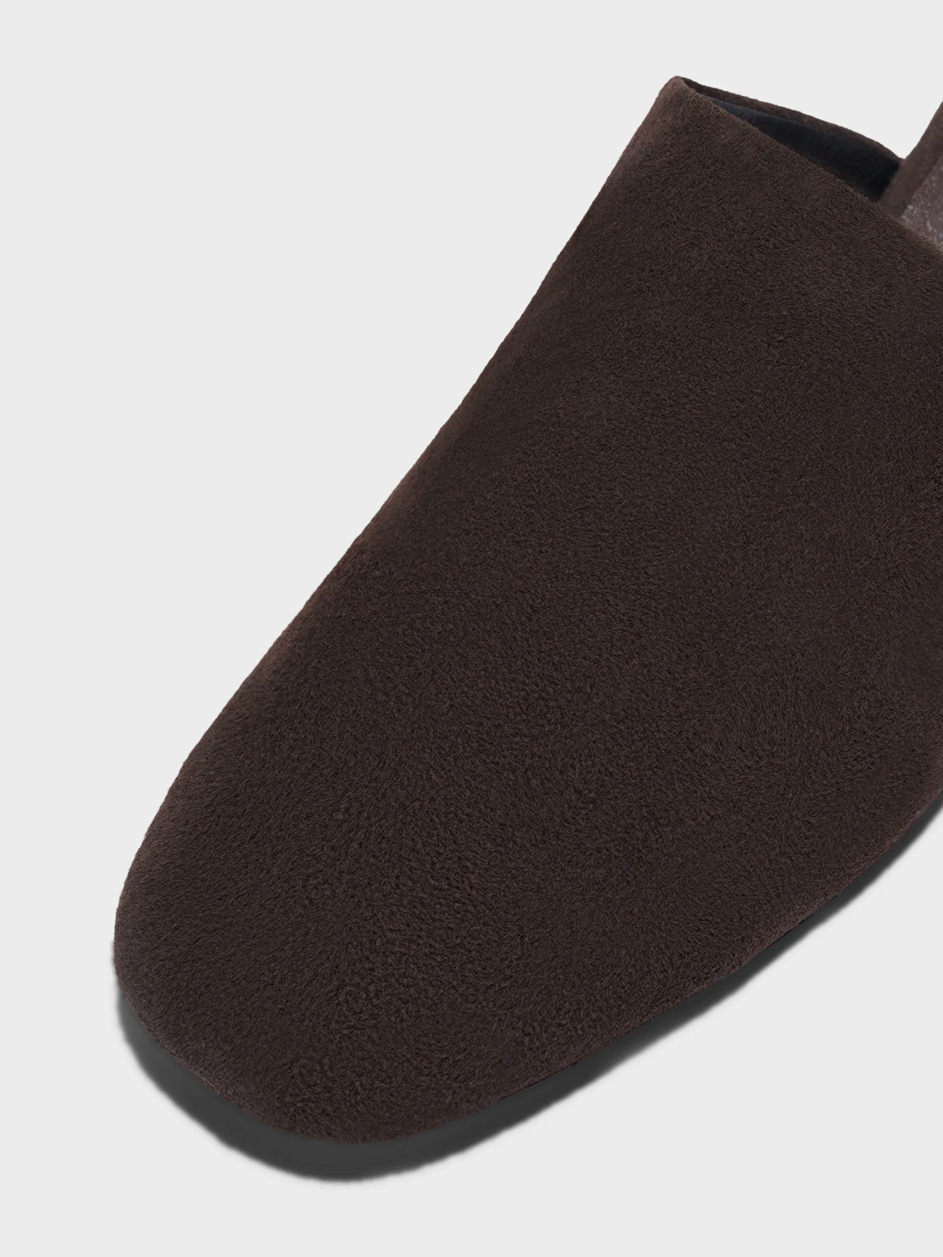 Rega Suede Round-Toe Mules sold by Aeyde product image thumbnail 4