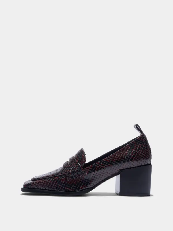 Anka Block-Heel Loafers made by Aeyde
