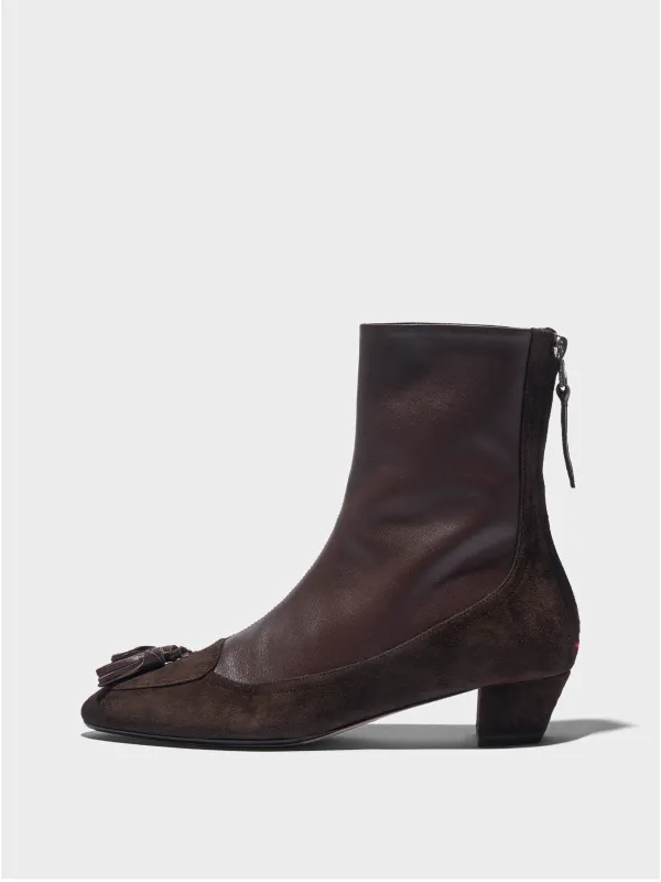 Betsy Tassel Ankle Boots made by Aeyde