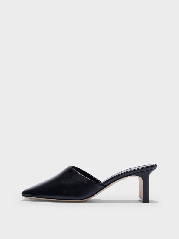 Blithe Square-Toe Mules made by Aeyde